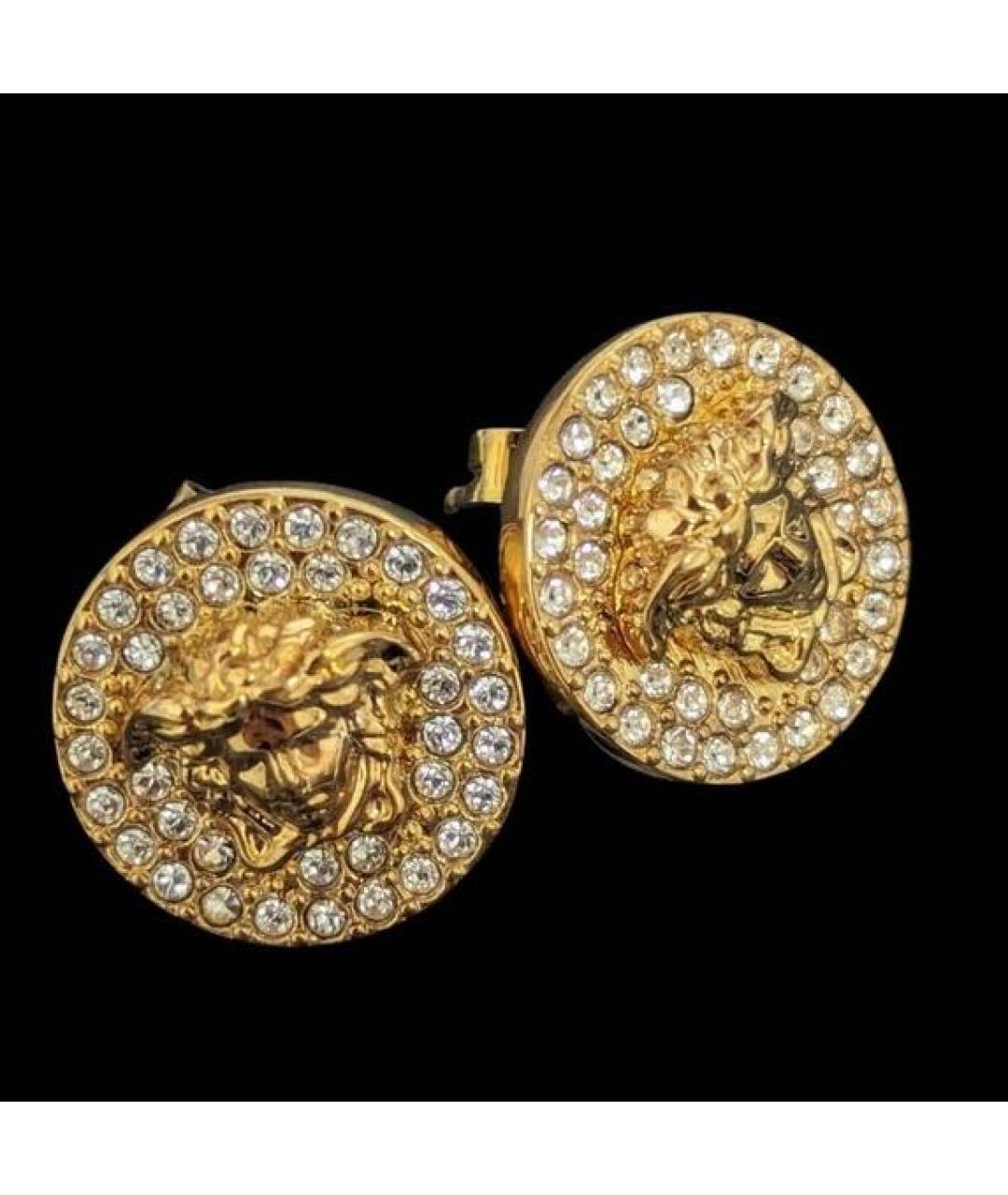 VERSACE Золотые серьги, фото 5