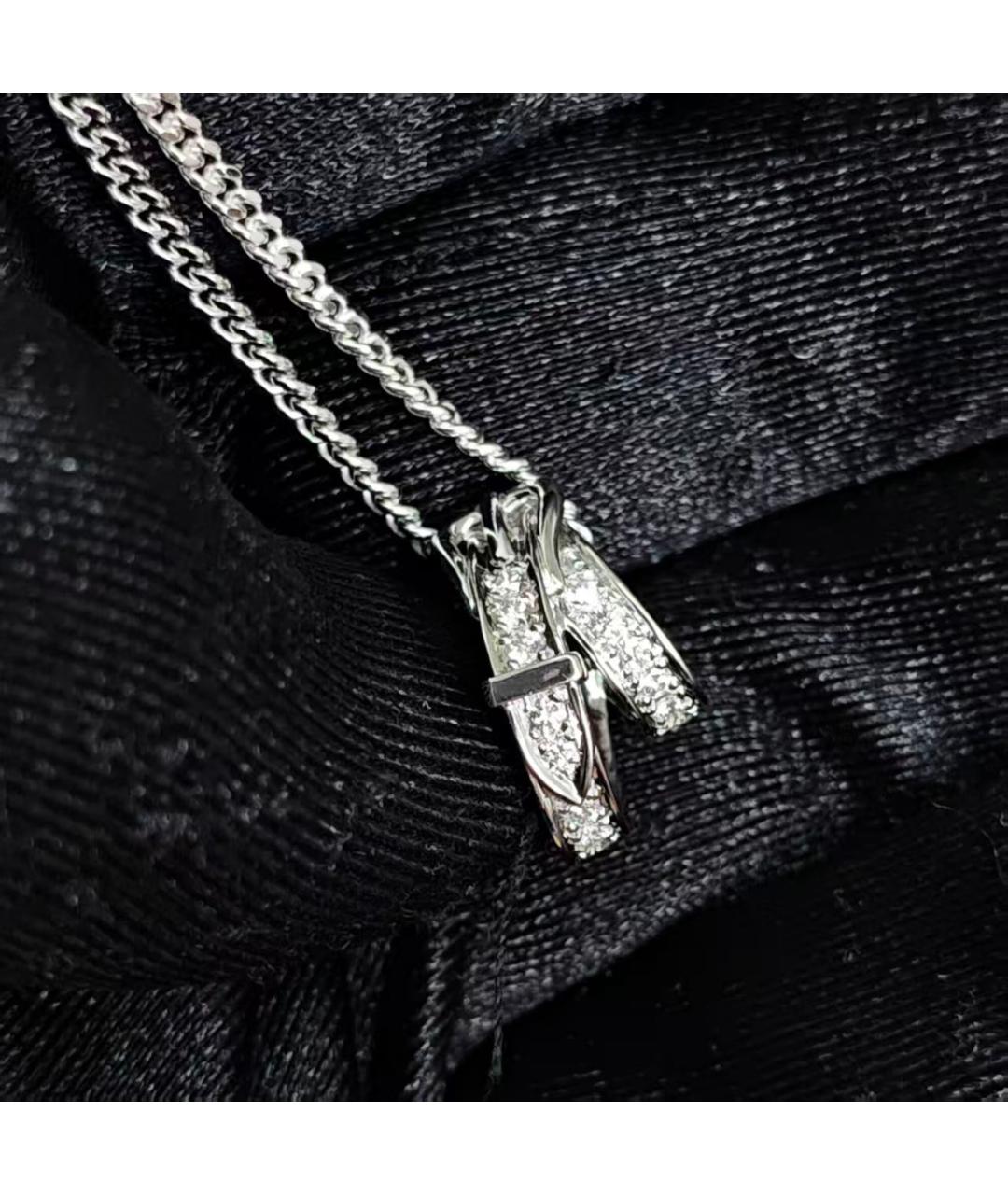 HERMES Серебряная подвеска из белого золота, фото 4