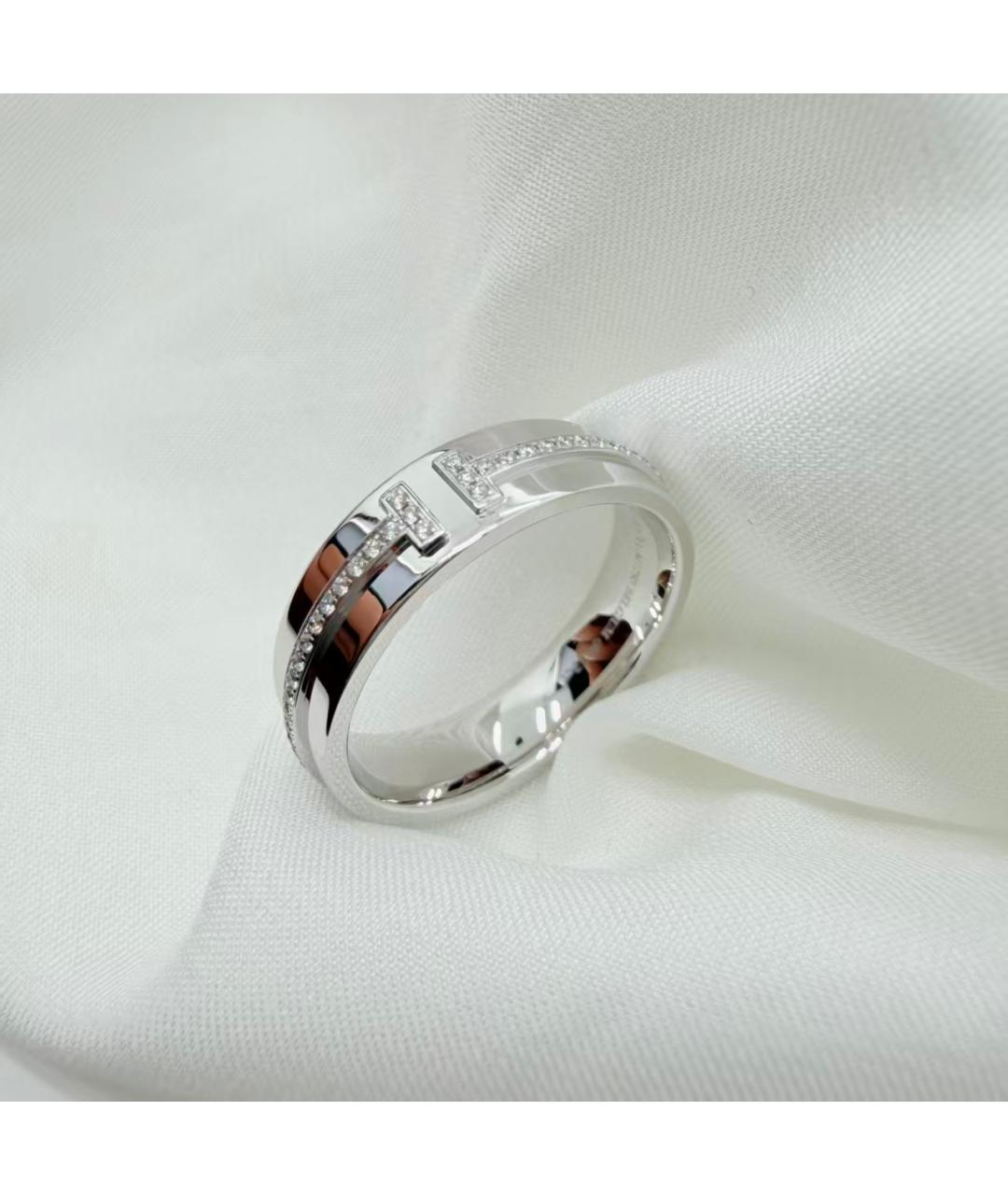 TIFFANY&CO Серебряное кольцо из белого золота, фото 5