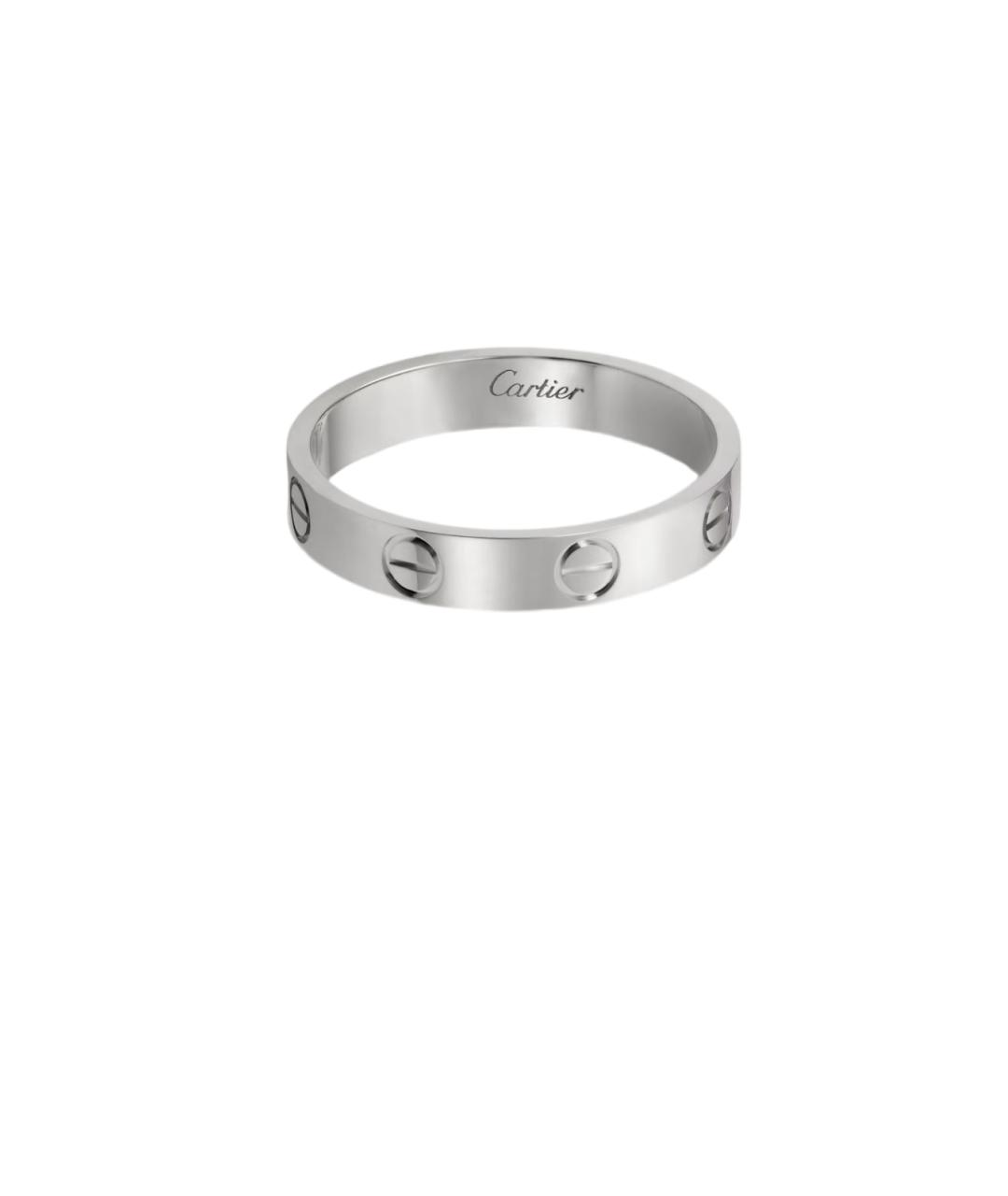 CARTIER Серебряное кольцо из белого золота, фото 4