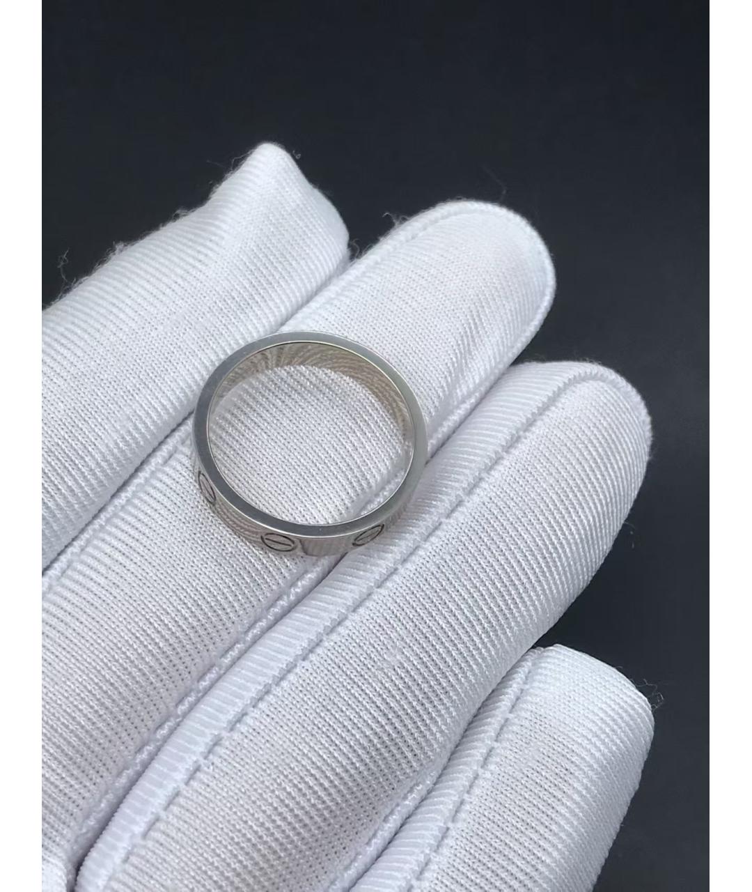 CARTIER Серебряное кольцо из белого золота, фото 3