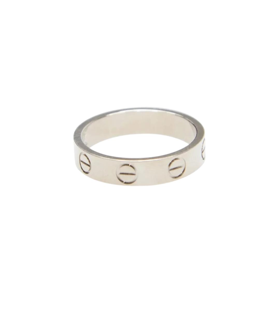 CARTIER Серебряное кольцо из белого золота, фото 5