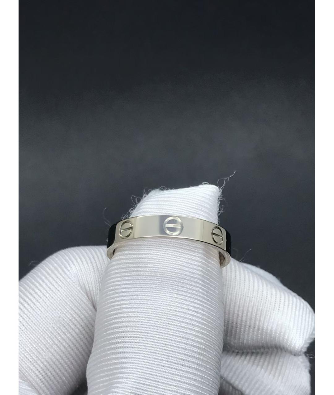 CARTIER Серебряное кольцо из белого золота, фото 2