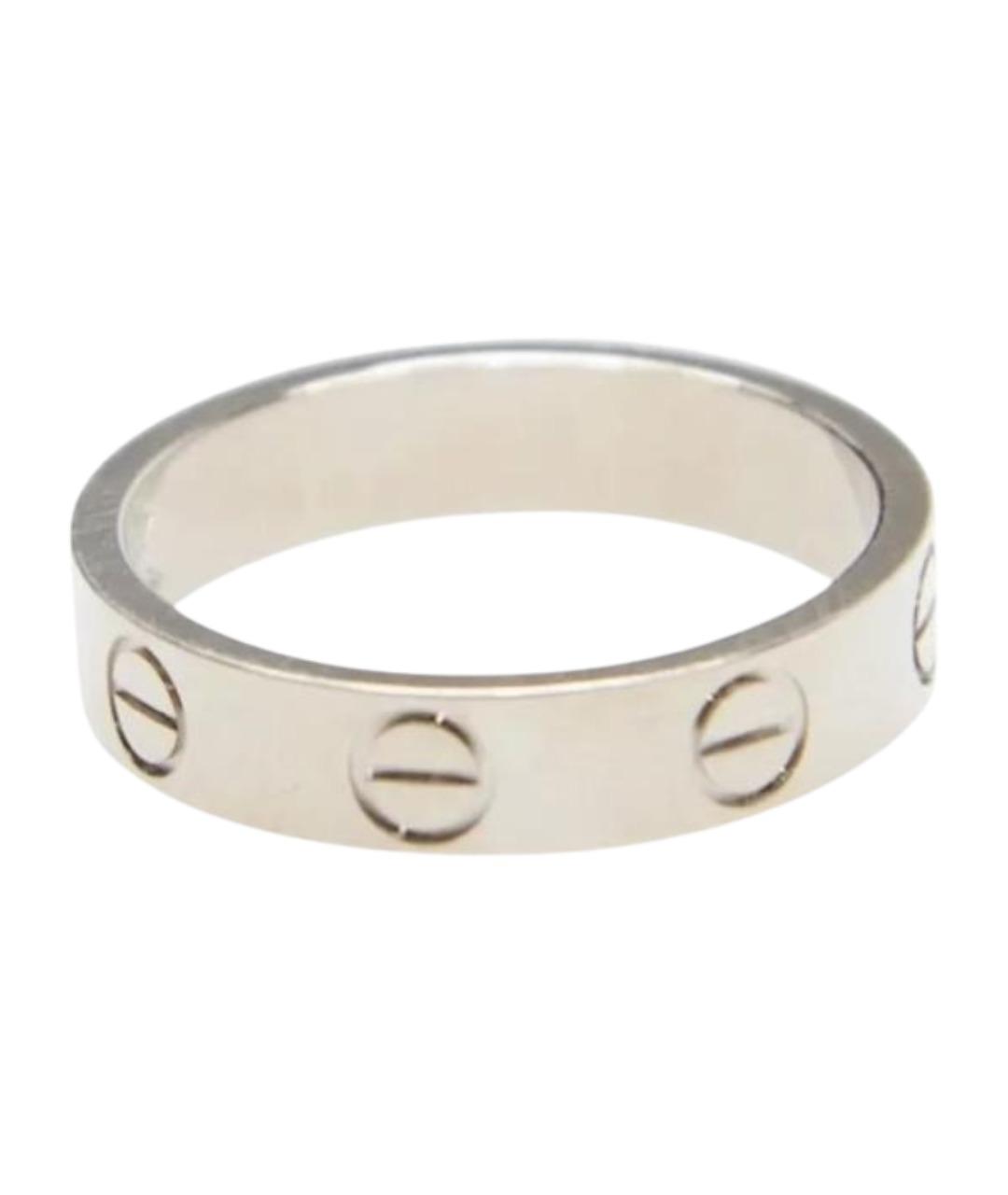 CARTIER Серебряное кольцо из белого золота, фото 1