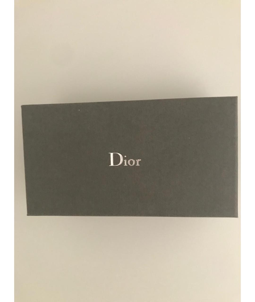 CHRISTIAN DIOR Черные пластиковые солнцезащитные очки, фото 6
