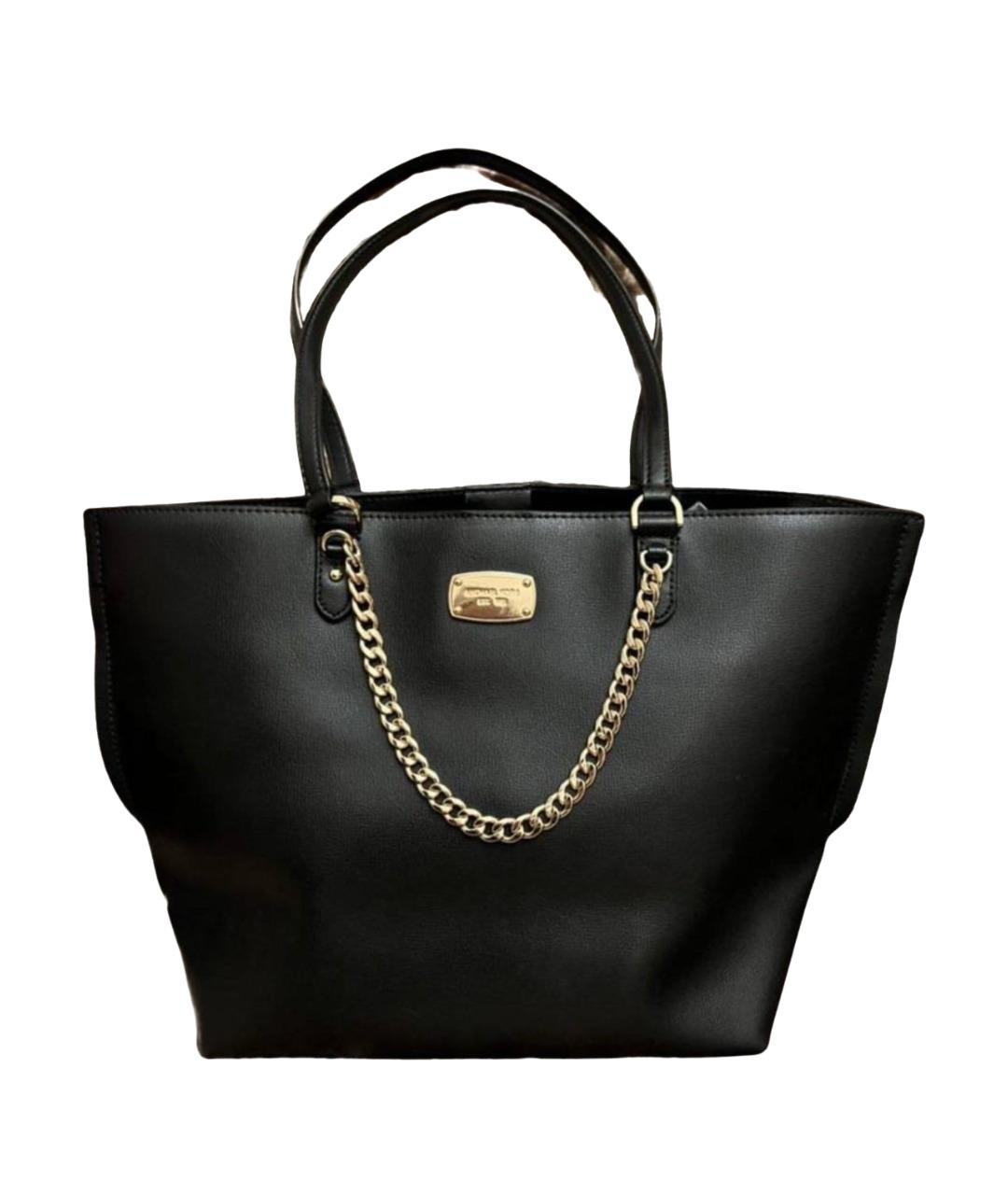 MICHAEL KORS Черная сумка тоут, фото 1