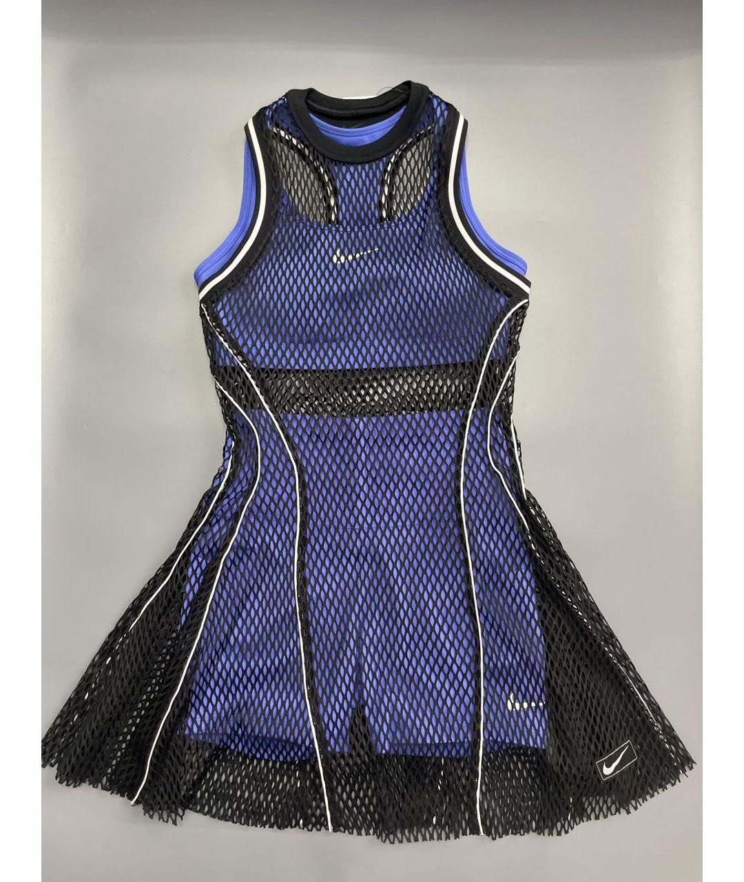 NIKE Черное сетчатое платье, фото 5
