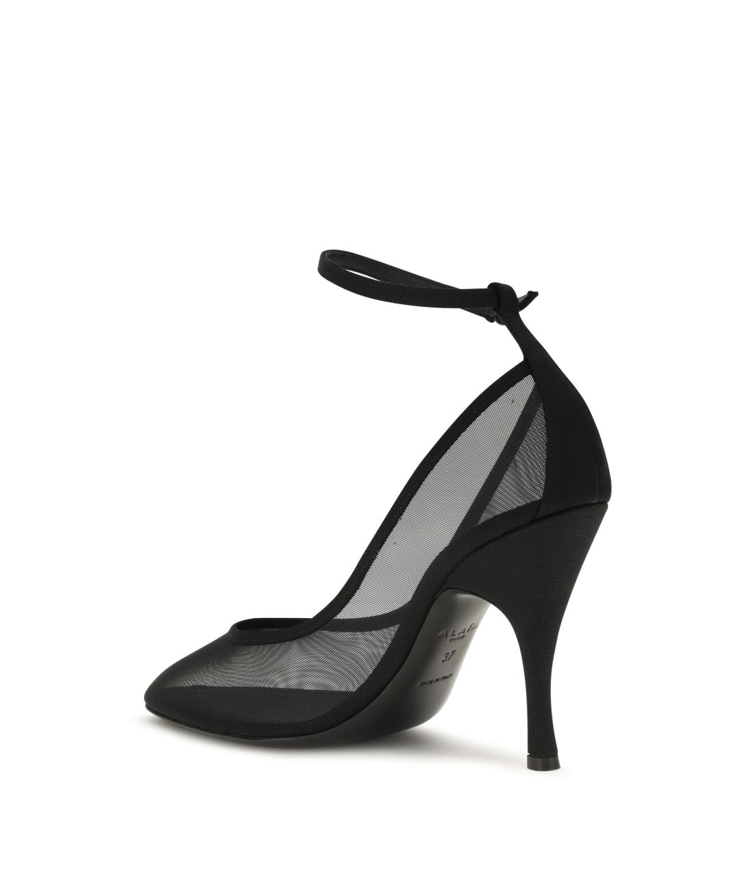 ALAIA Черные синтетические туфли, фото 3