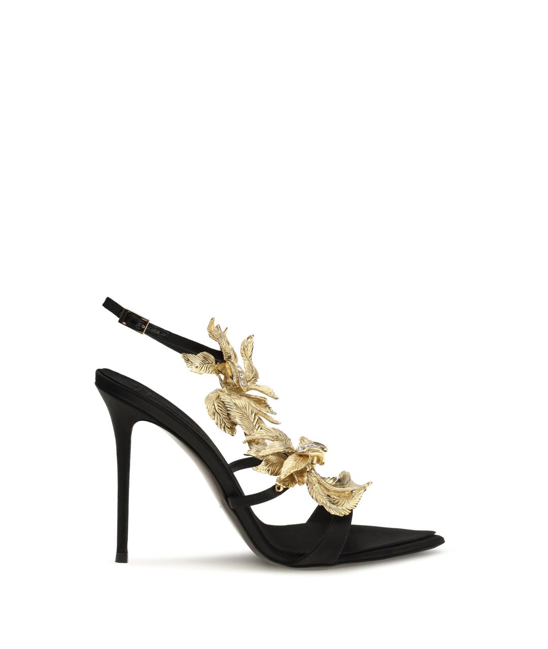 GIUSEPPE ZANOTTI DESIGN Черные босоножки, фото 4