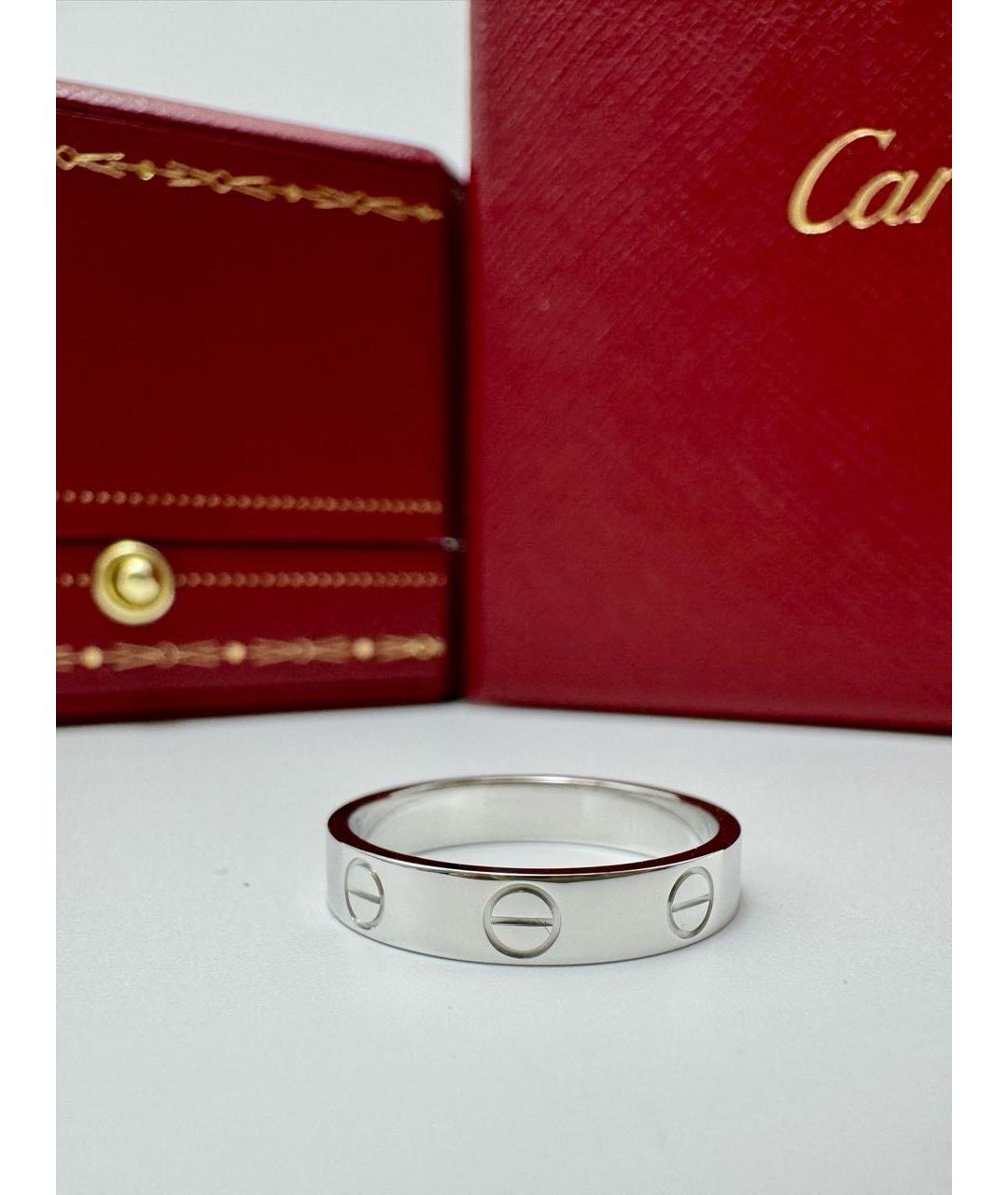 CARTIER Серебряное кольцо из белого золота, фото 5