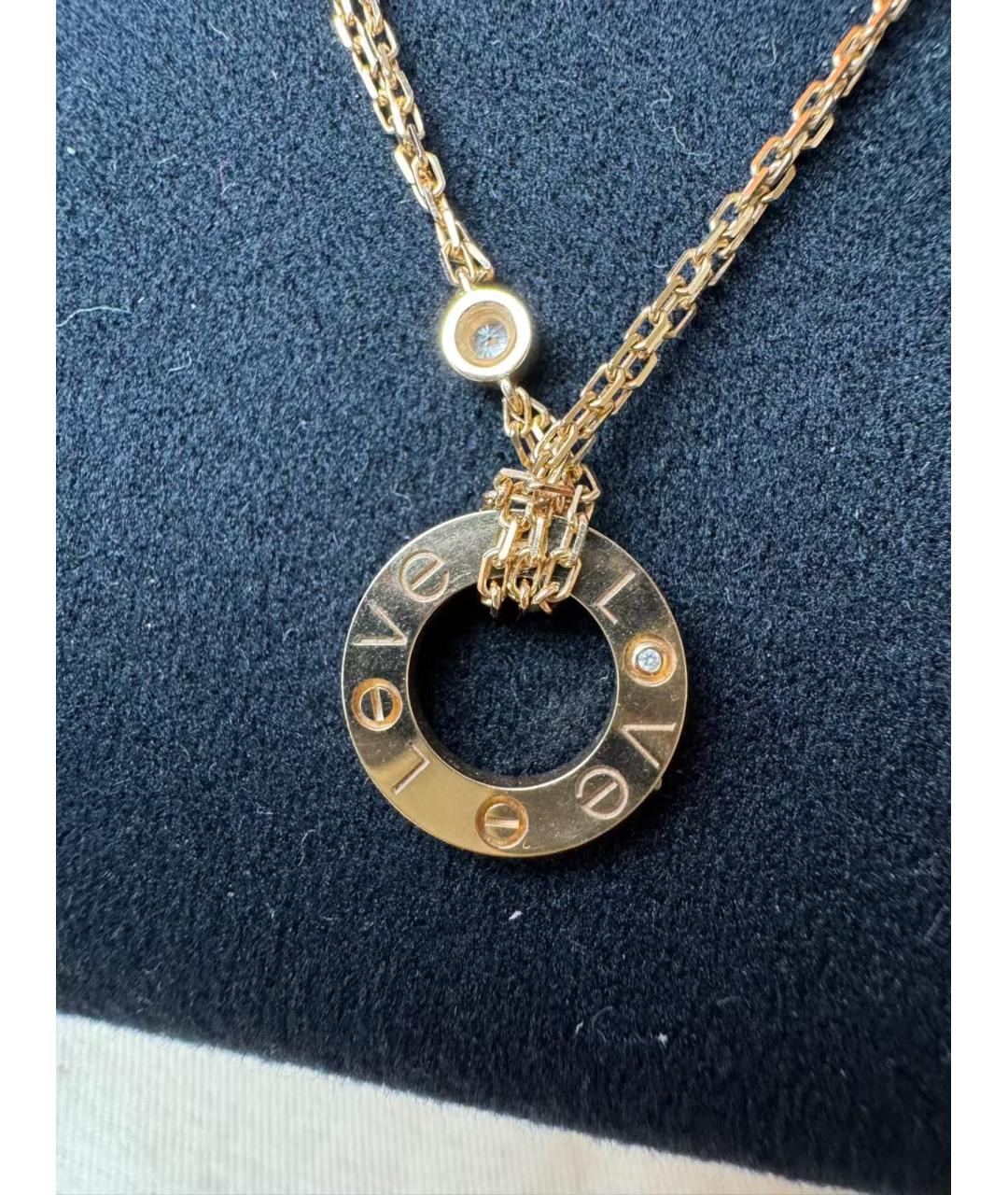 CARTIER Золотая подвеска, фото 4