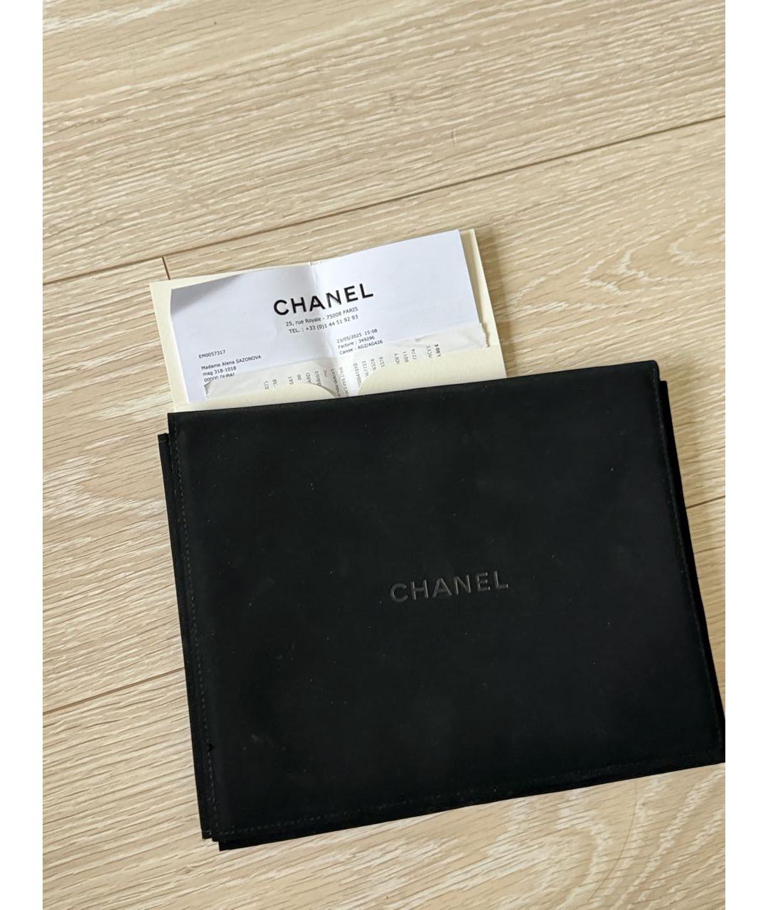 CHANEL Золотая металлическая подвеска, фото 5