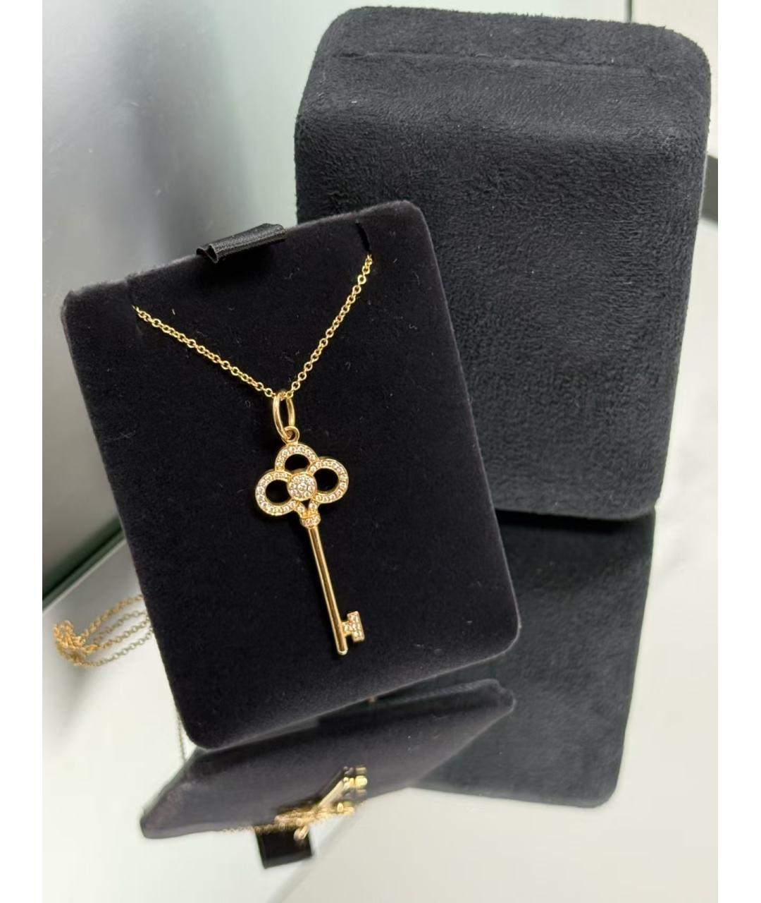 TIFFANY&CO Золотая подвеска, фото 3