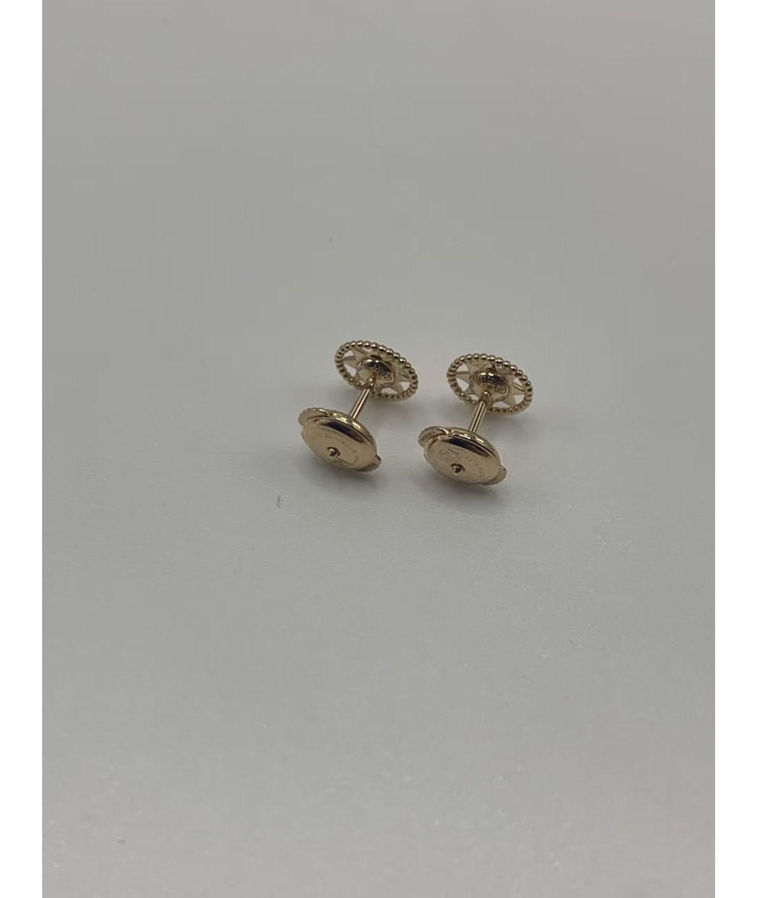 CHRISTIAN DIOR Золотые серьги из желтого золота, фото 6
