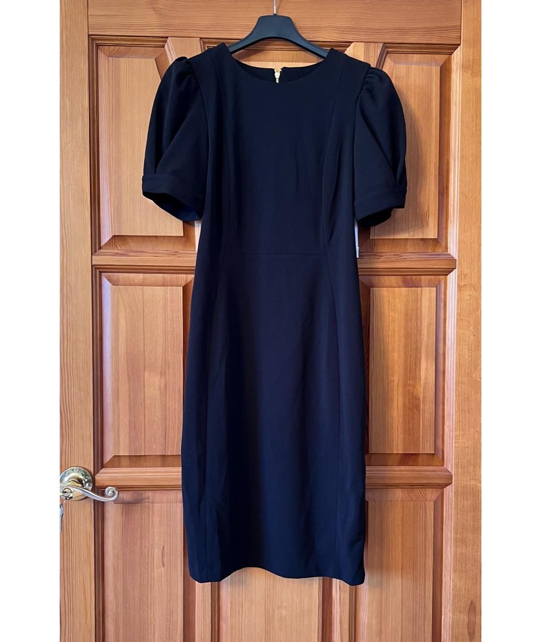 DKNY Черное повседневное платье, фото 4