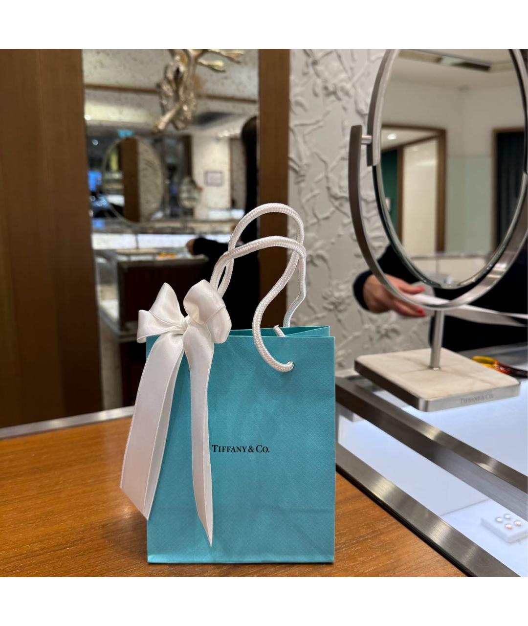TIFFANY&CO Розовая серебряная подвеска, фото 4