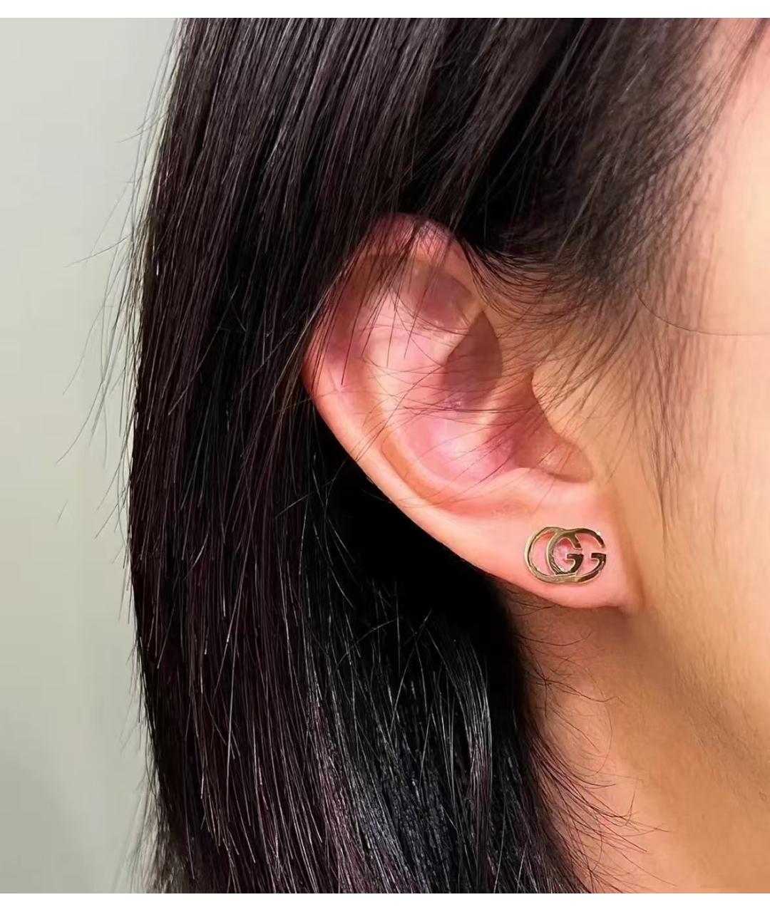 GUCCI Золотые серьги, фото 4
