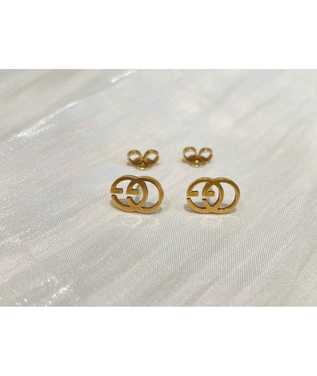 GUCCI Золотые серьги, фото 3