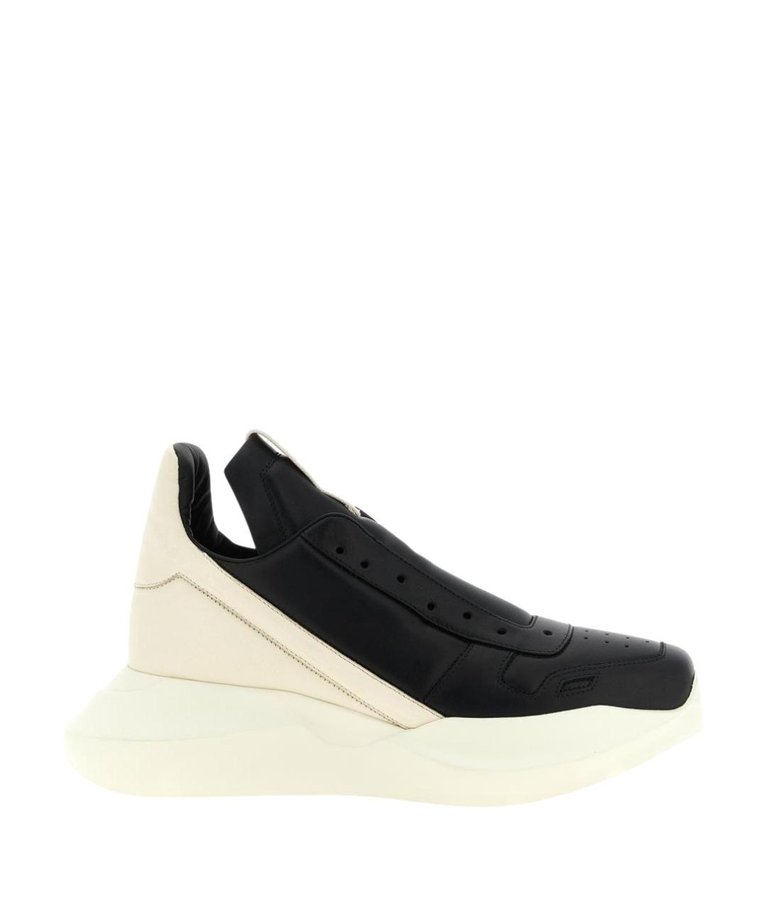 RICK OWENS Мульти кожаные низкие кроссовки / кеды, фото 1