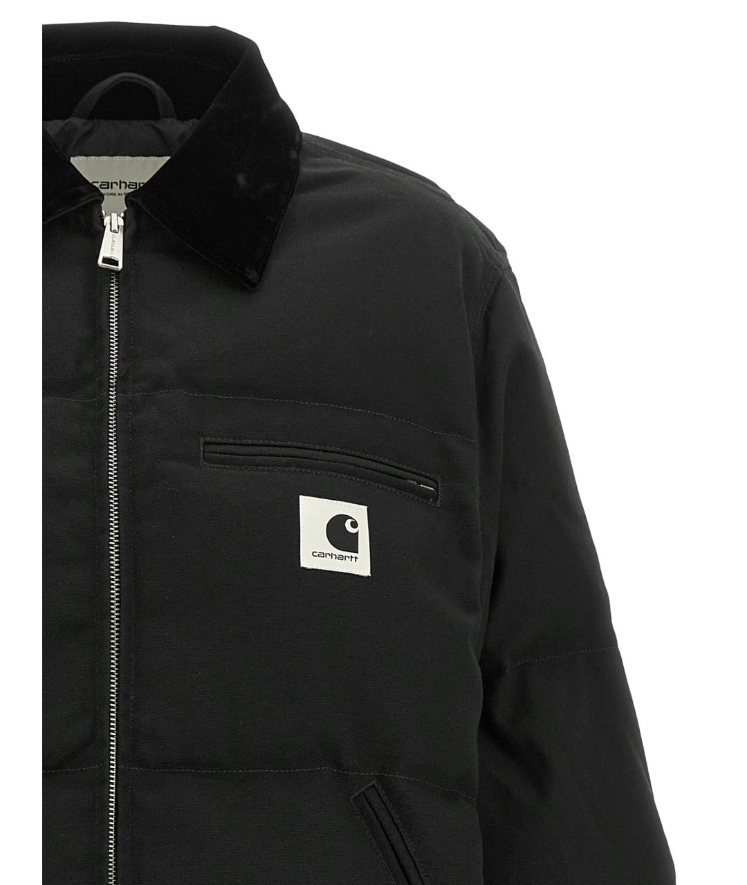 CARHARTT WIP Черная хлопковая куртка, фото 3