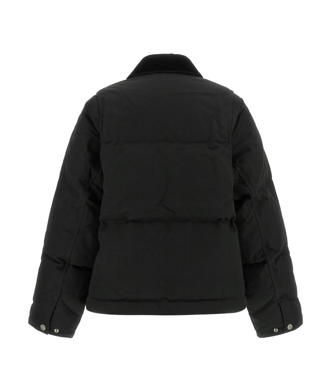 CARHARTT WIP Черная хлопковая куртка, фото 2