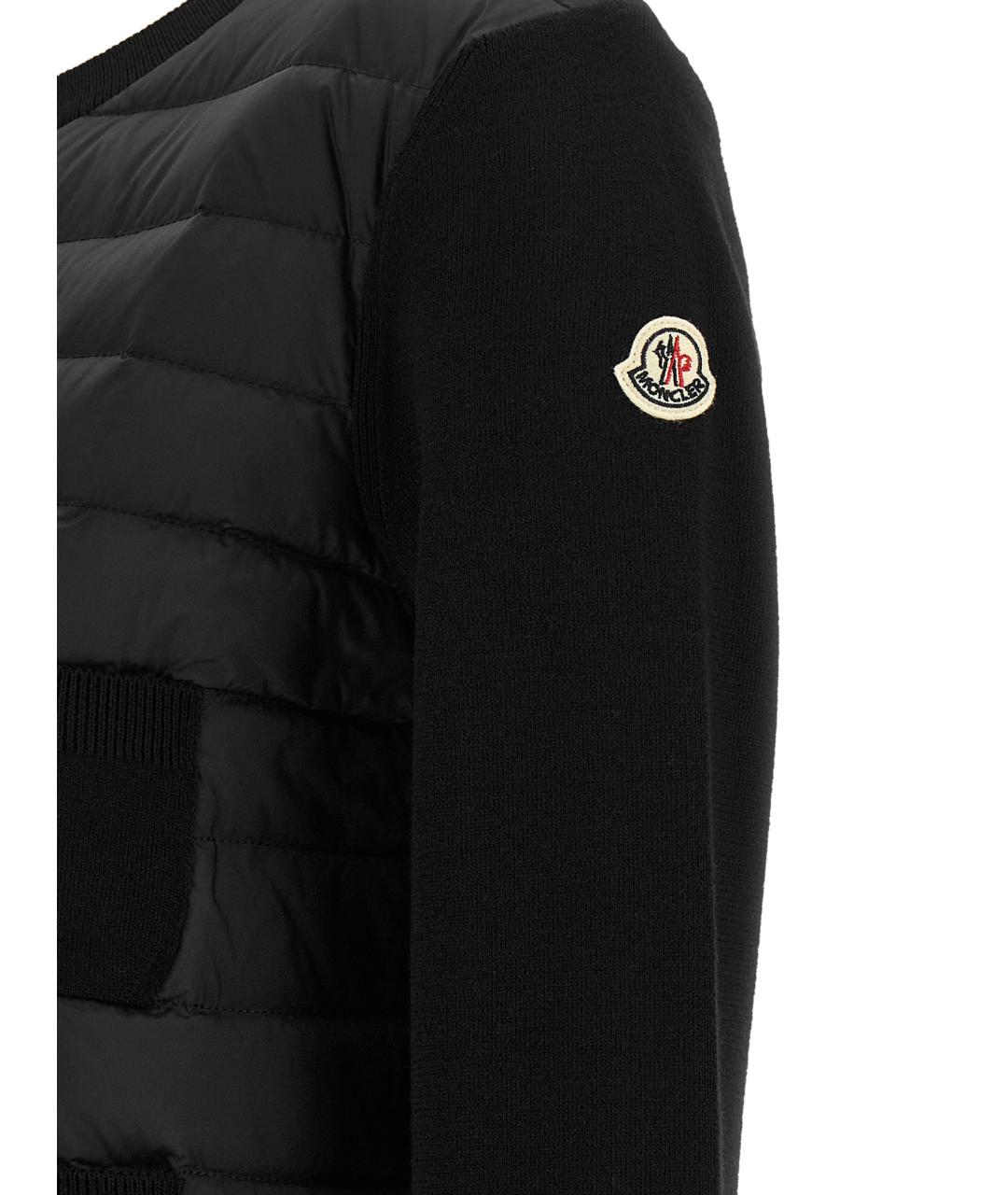MONCLER Черный кардиган, фото 4