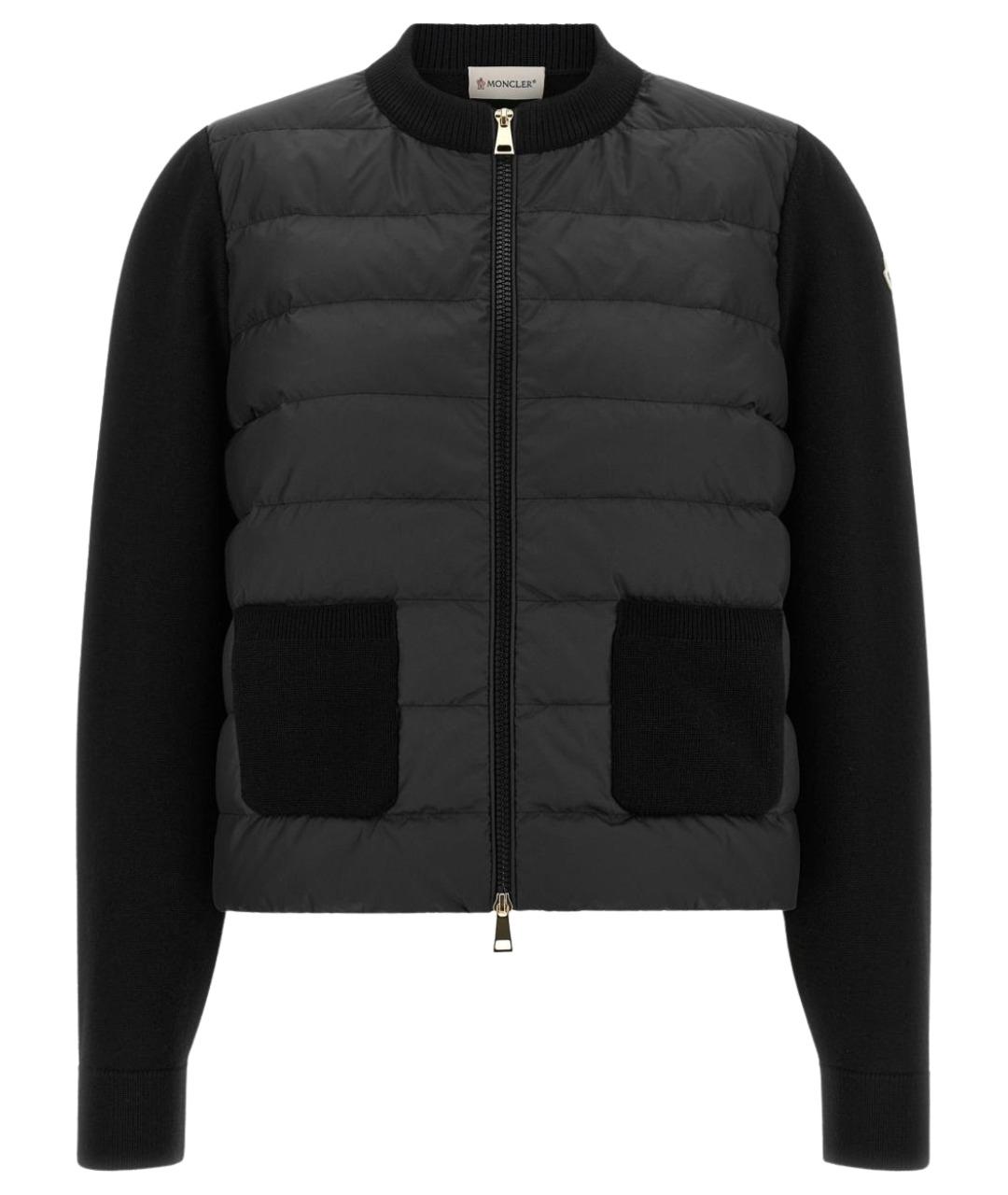 MONCLER Черный кардиган, фото 1
