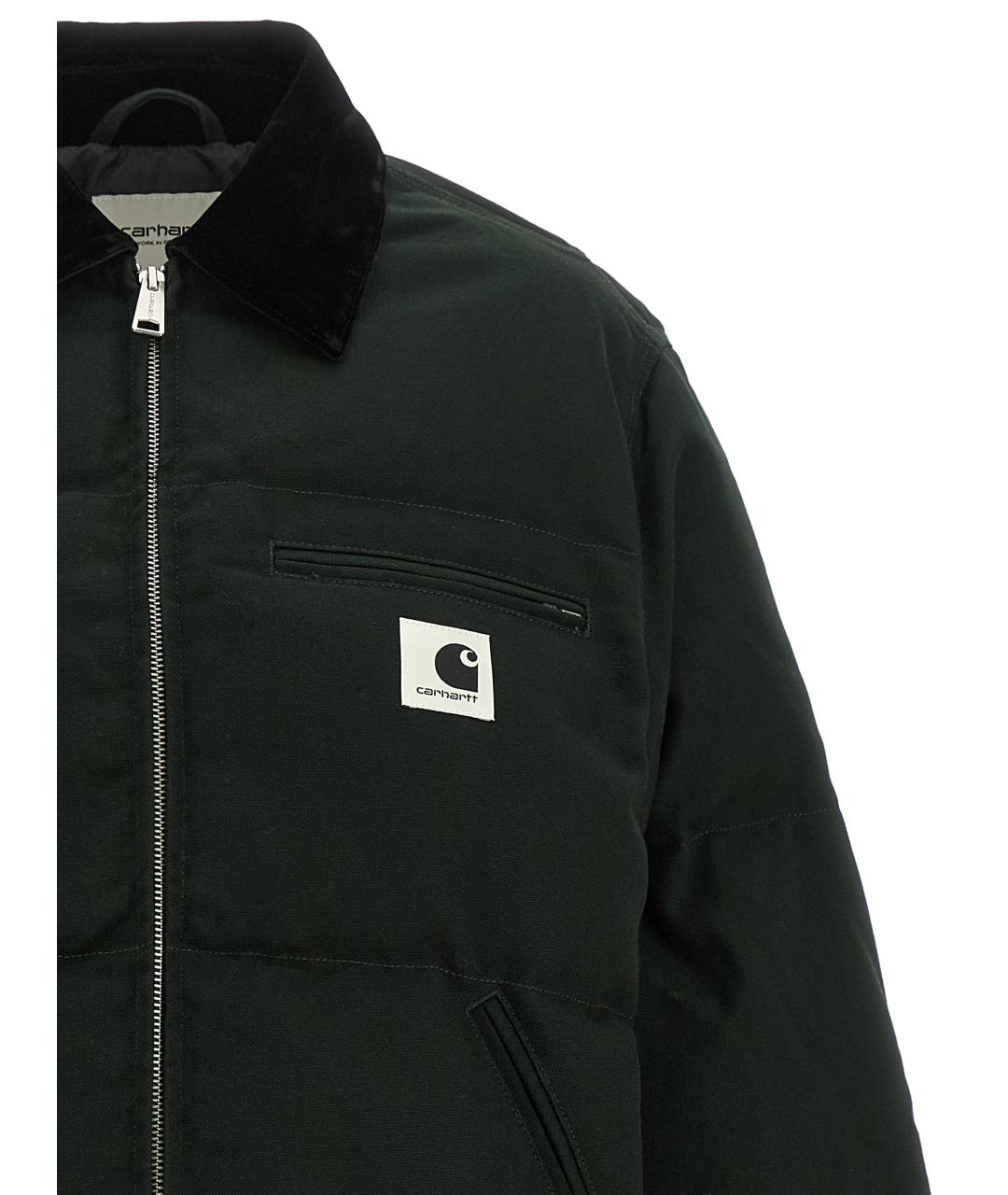 CARHARTT WIP Зеленая хлопковая куртка, фото 3