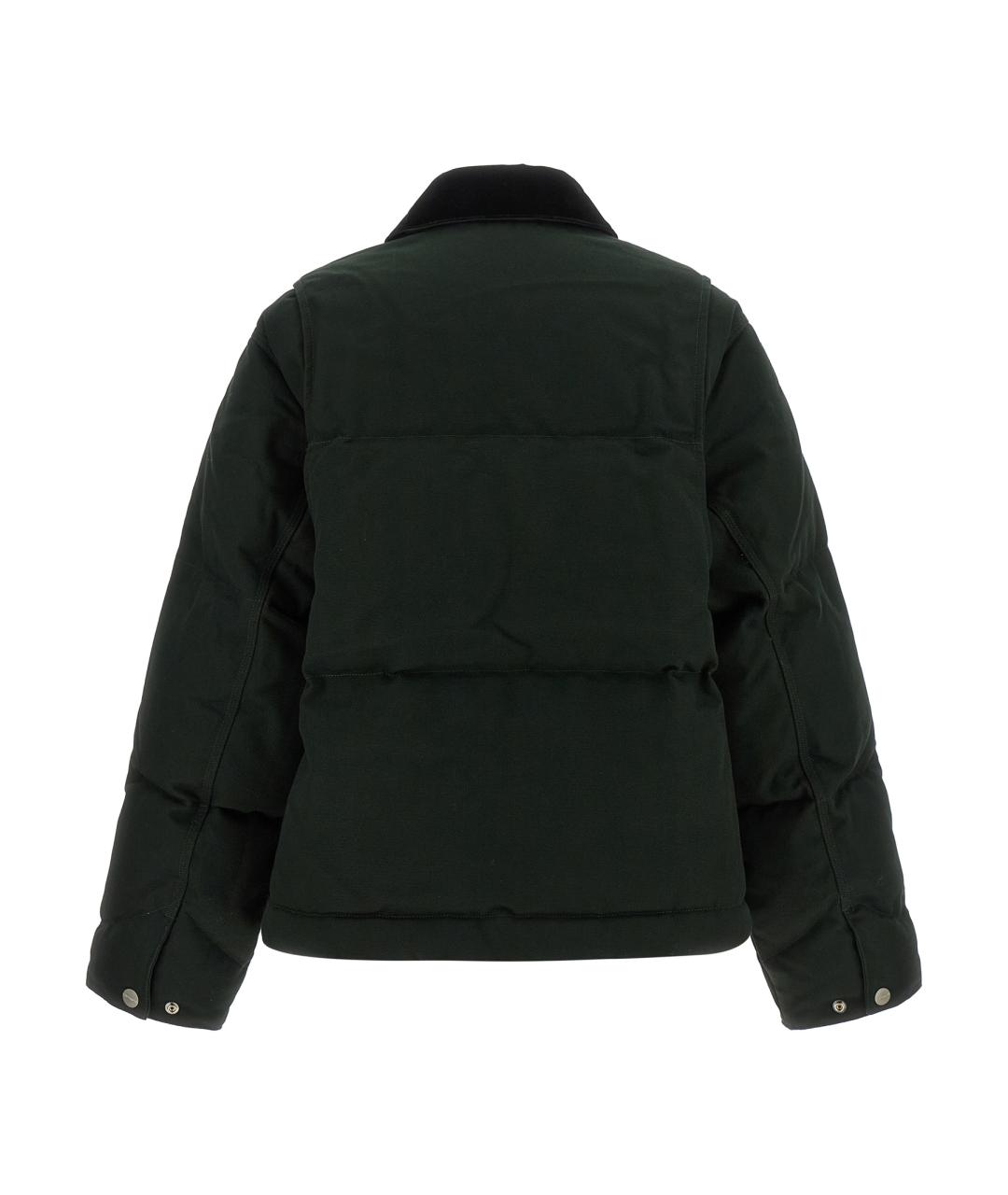 CARHARTT WIP Зеленая хлопковая куртка, фото 2
