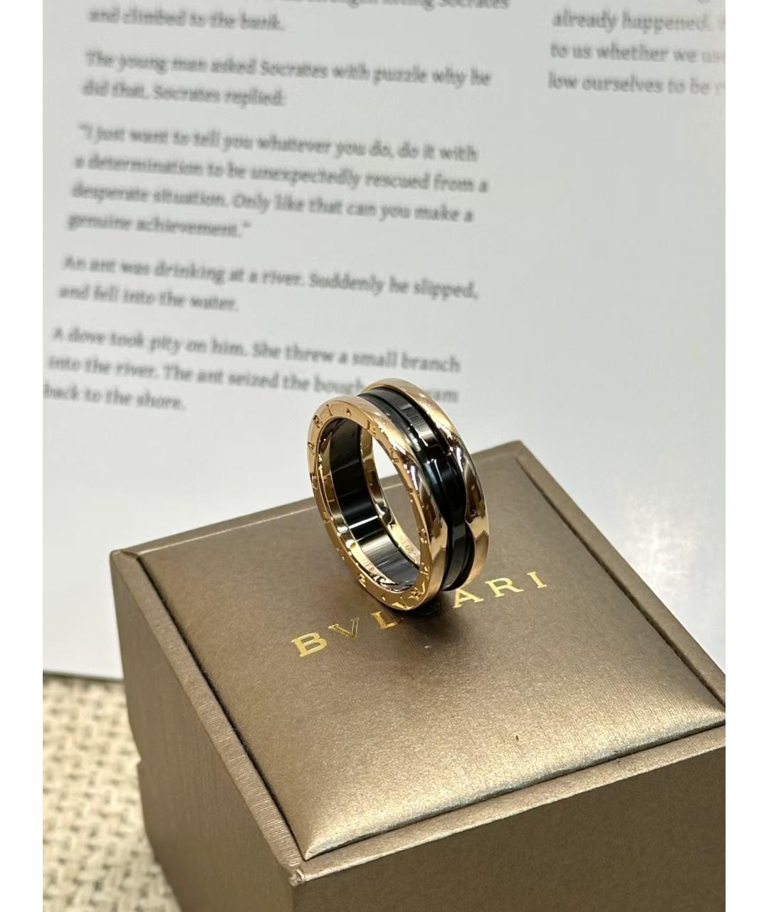 BVLGARI Черное кольцо, фото 2