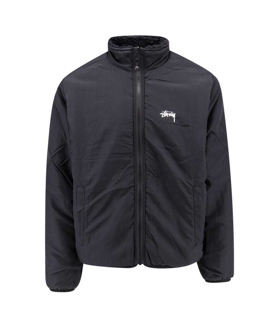 STUSSY Черная полиэстеровая куртка, фото 3