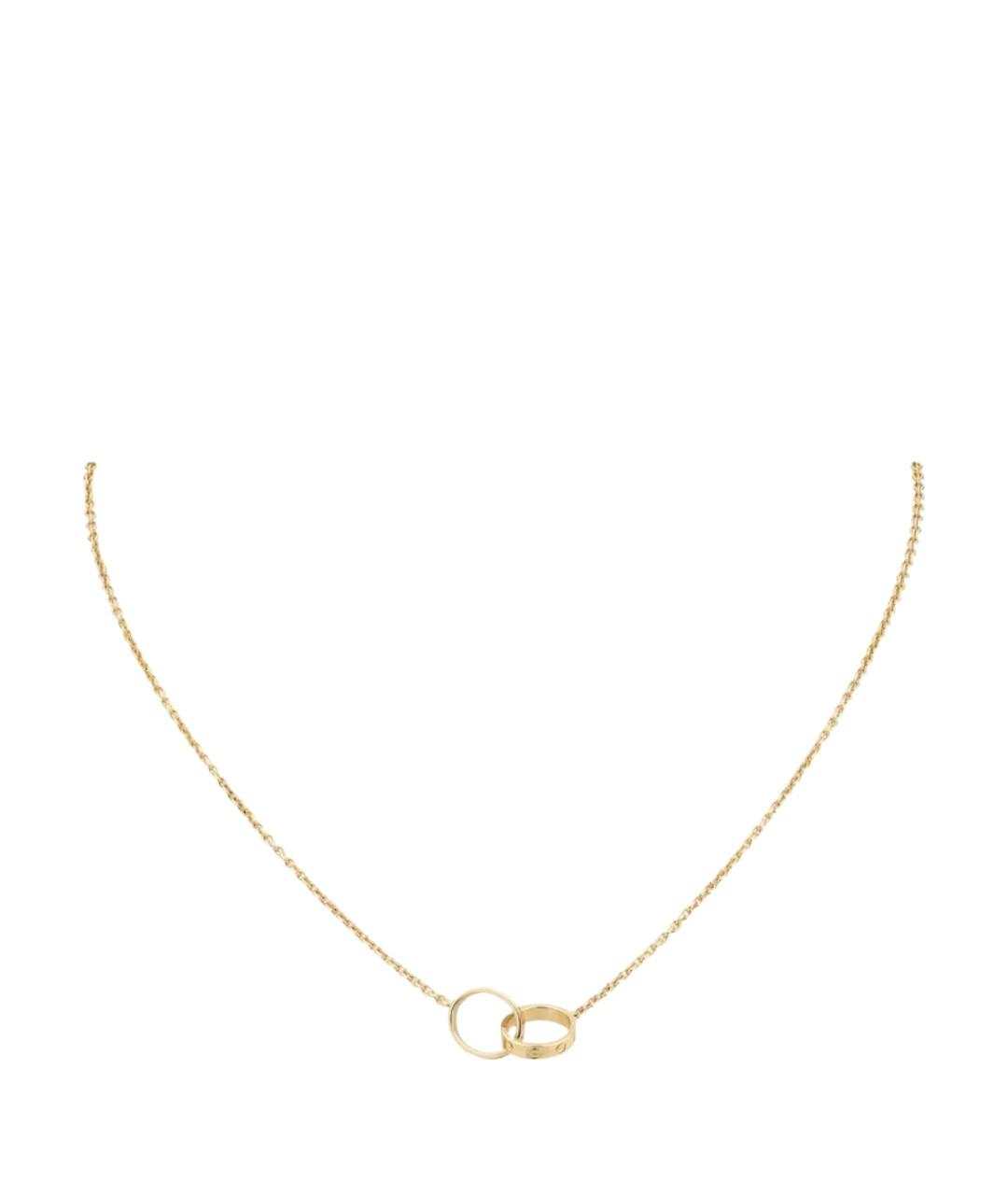 CARTIER Золотая подвеска из желтого золота, фото 1