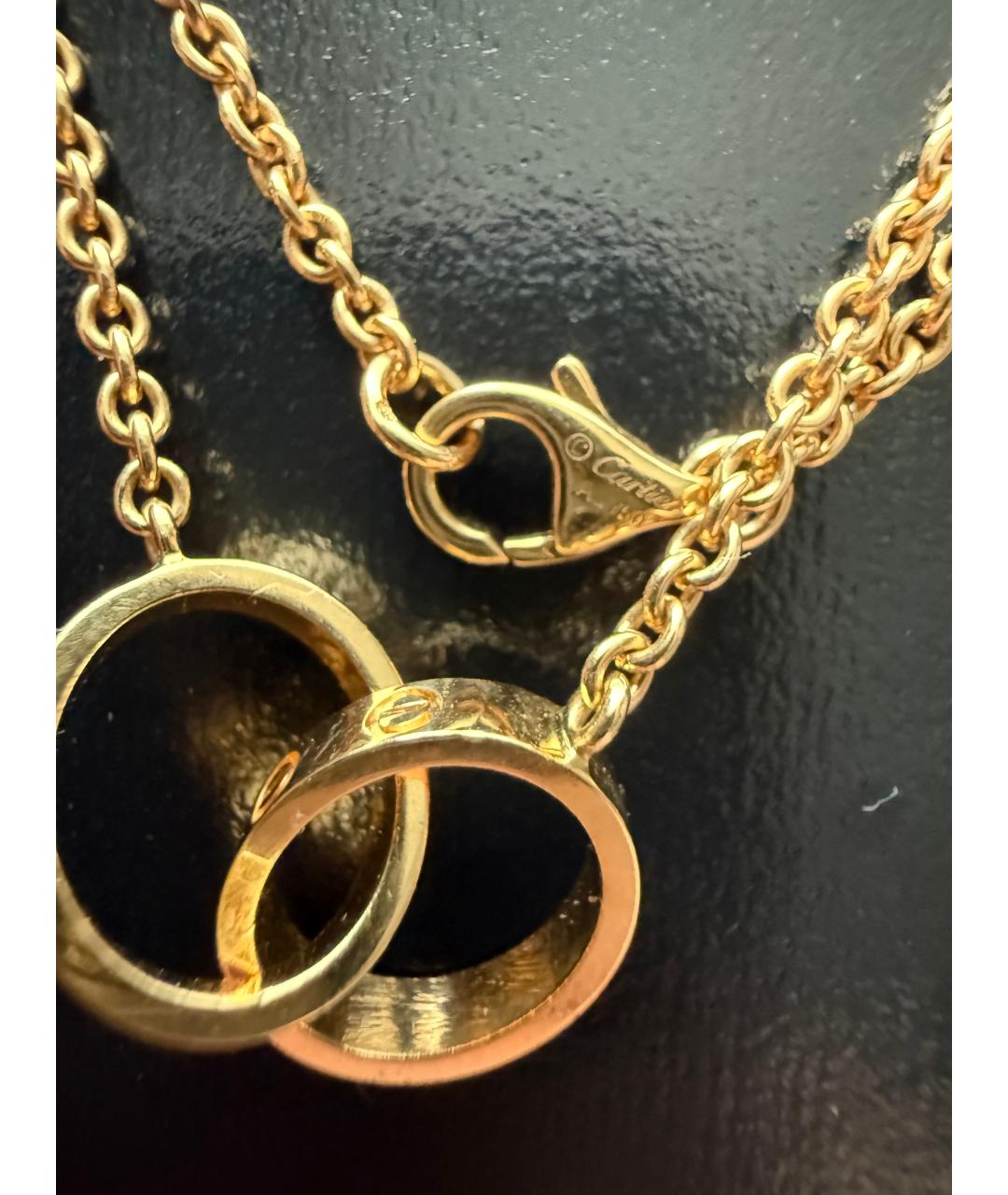 CARTIER Золотая подвеска из желтого золота, фото 3