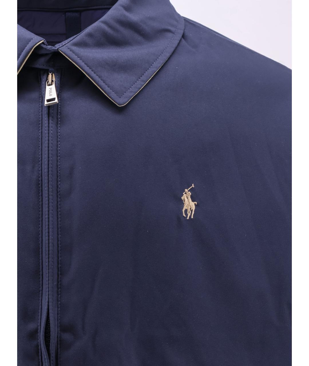 POLO RALPH LAUREN Синяя полиэстеровая куртка, фото 3