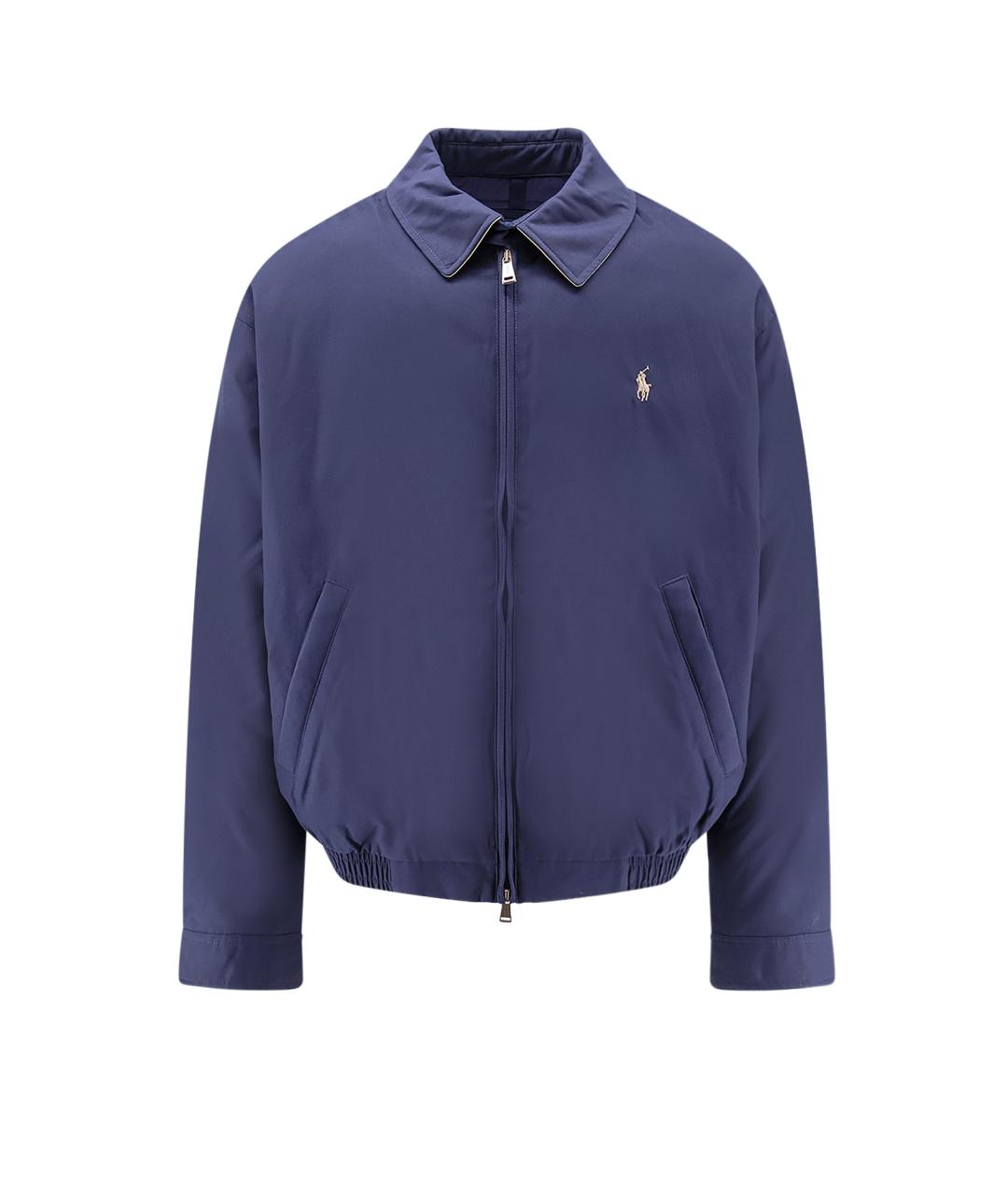 POLO RALPH LAUREN Синяя полиэстеровая куртка, фото 4