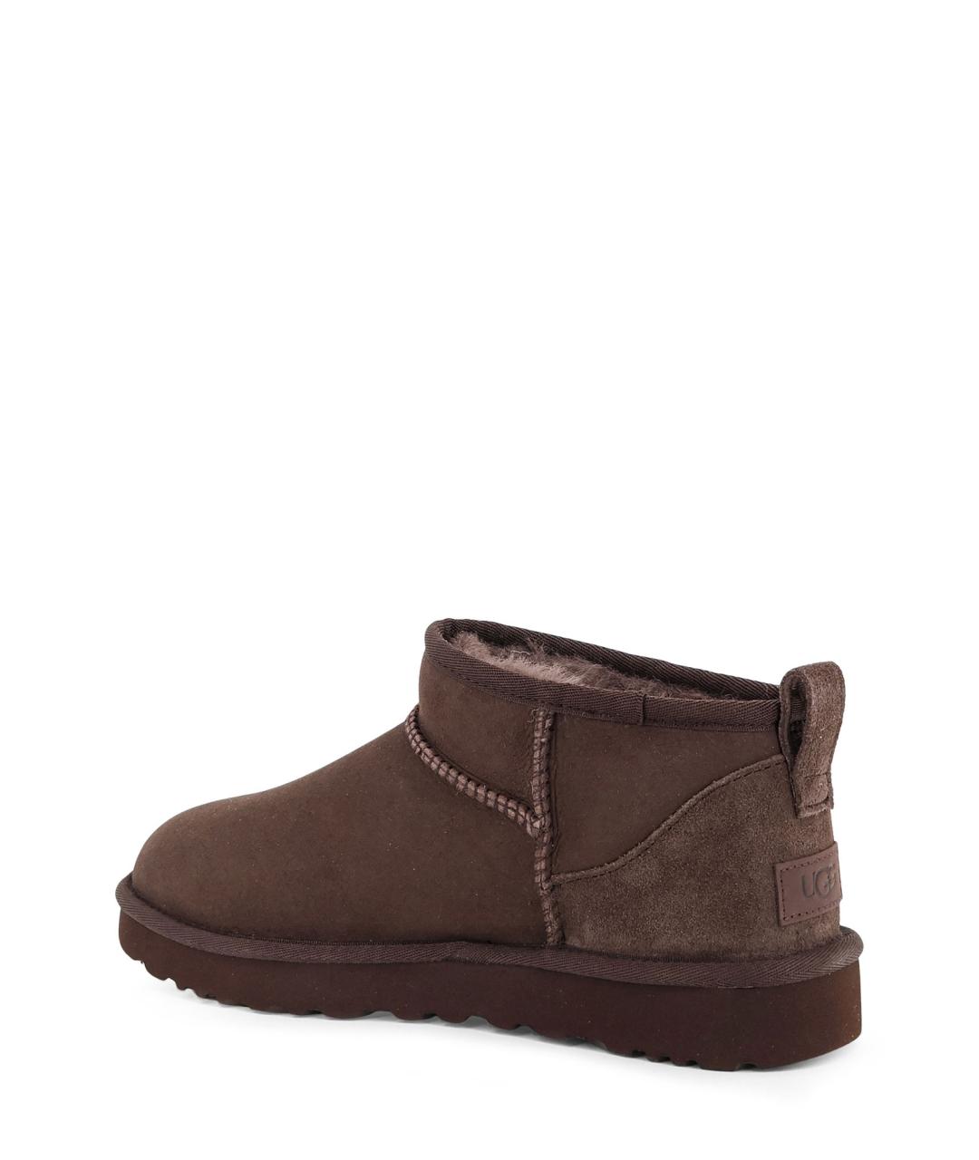 UGG Коричневые замшевые ботинки, фото 3
