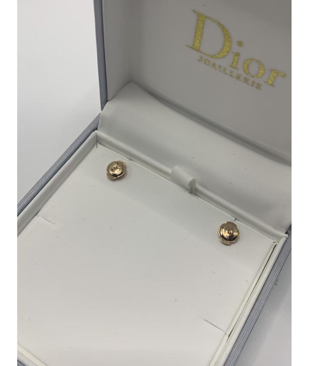 CHRISTIAN DIOR Золотые серьги, фото 3