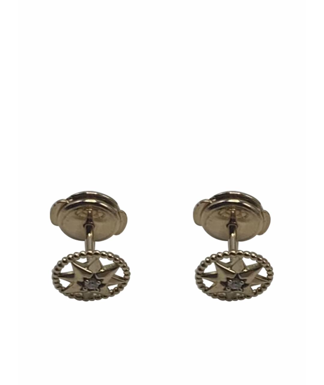 CHRISTIAN DIOR Золотые серьги, фото 1