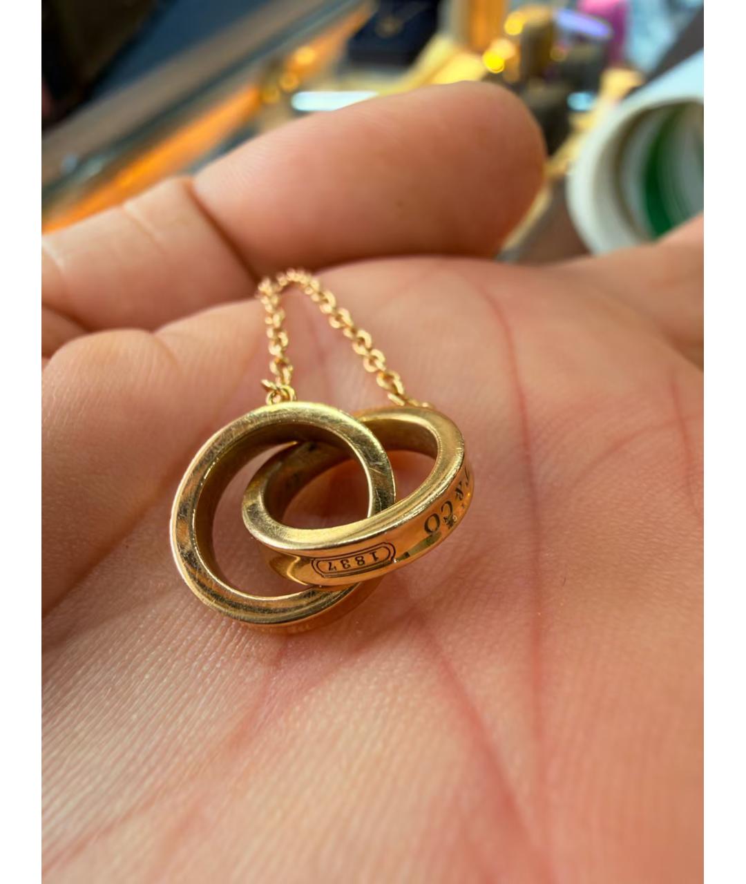 TIFFANY&CO Золотая подвеска, фото 2