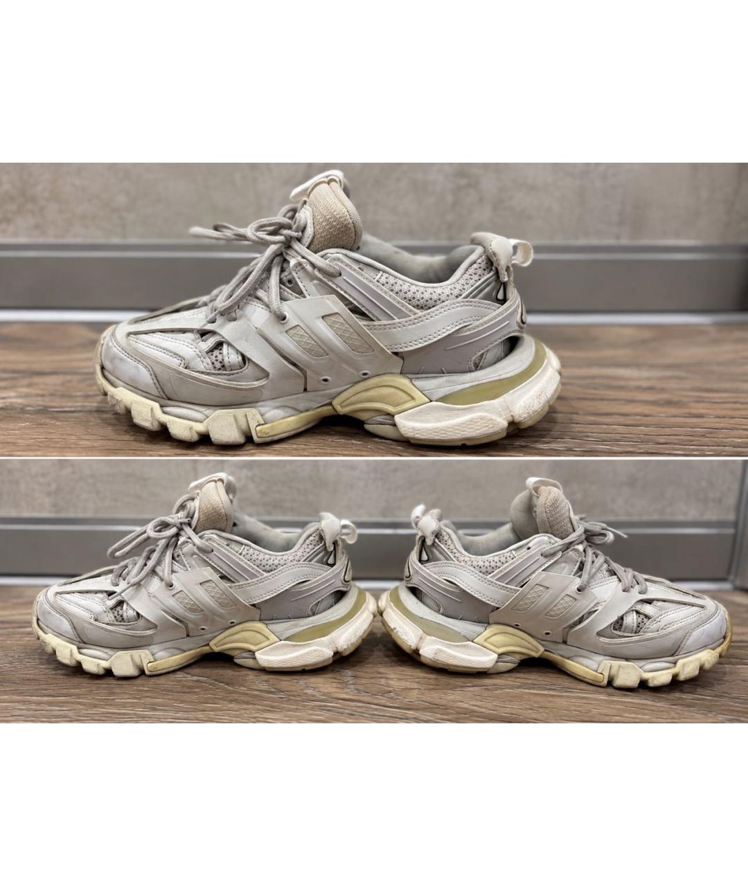 BALENCIAGA Бежевые кроссовки, фото 5