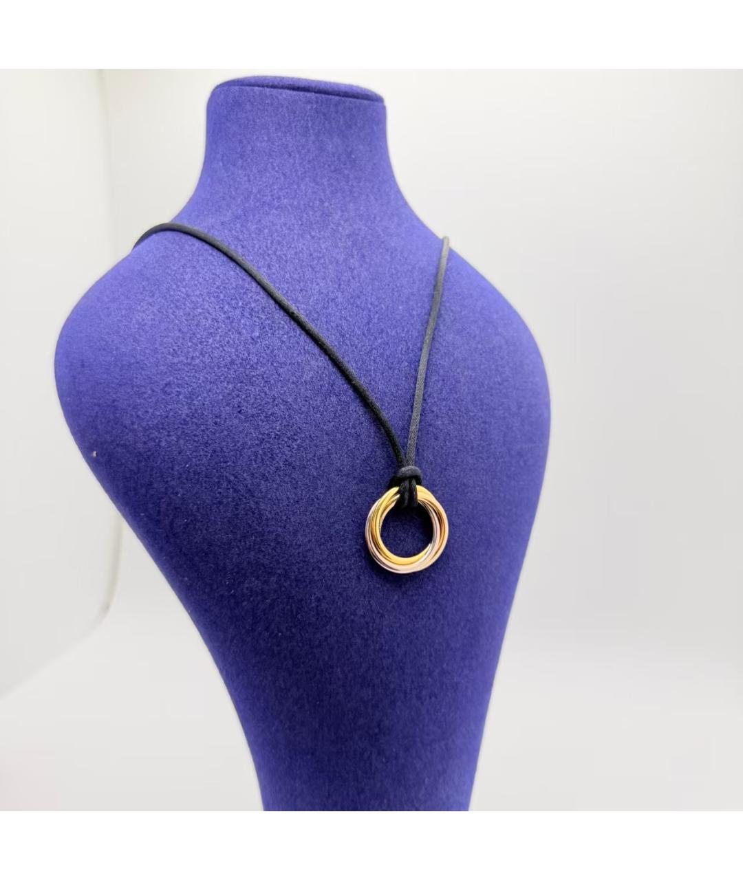 CARTIER Золотая подвеска, фото 3