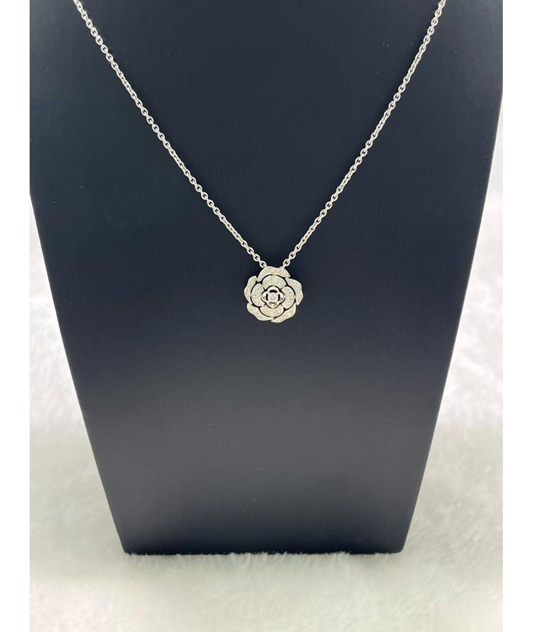 CHANEL Белая подвеска из белого золота, фото 5