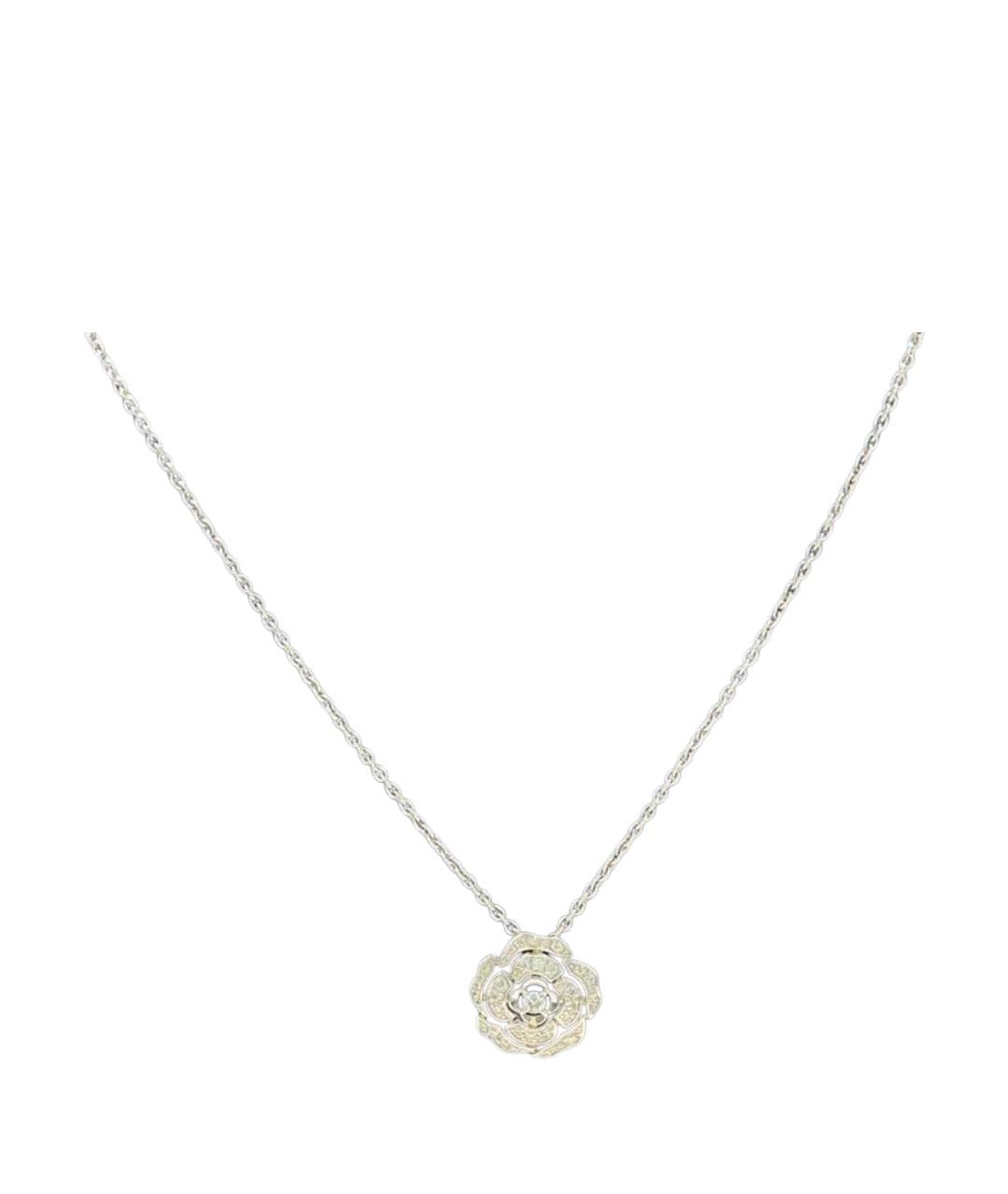 CHANEL Белая подвеска из белого золота, фото 1