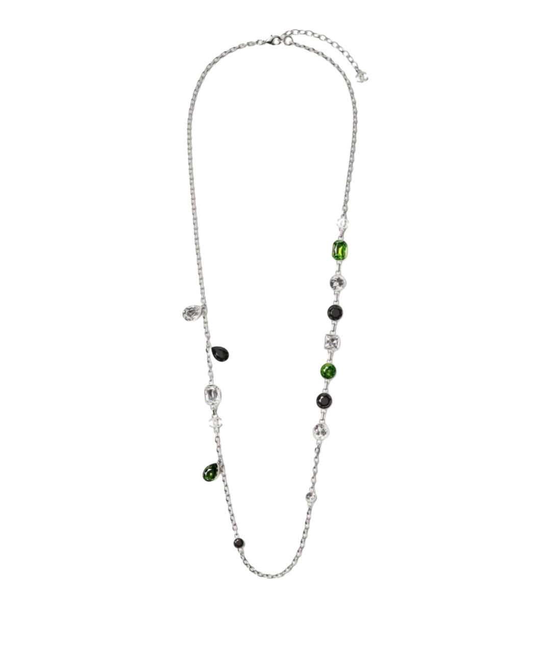 CHANEL Серебряное металлическое колье, фото 1