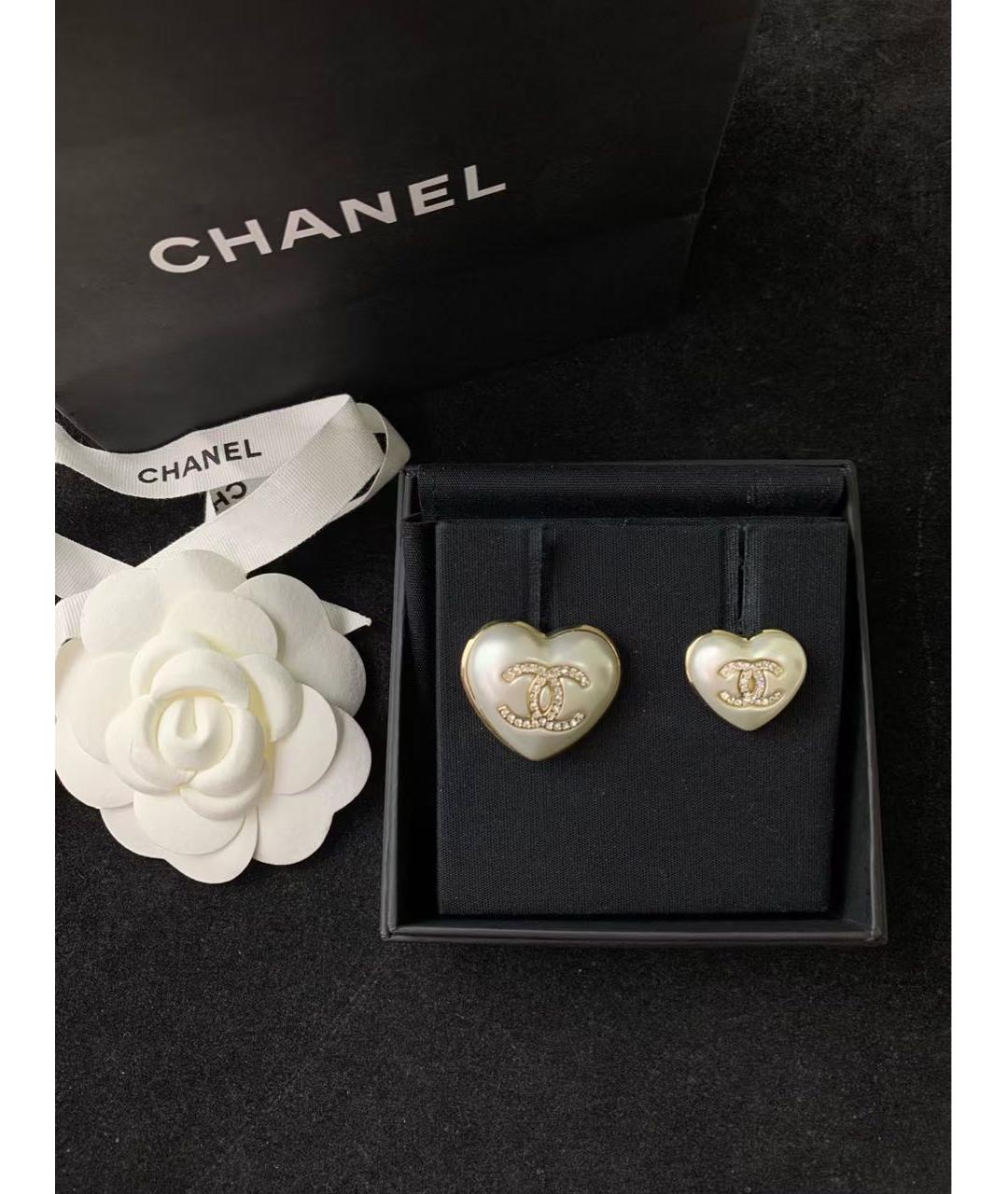 CHANEL Белая булавка / брошь, фото 4