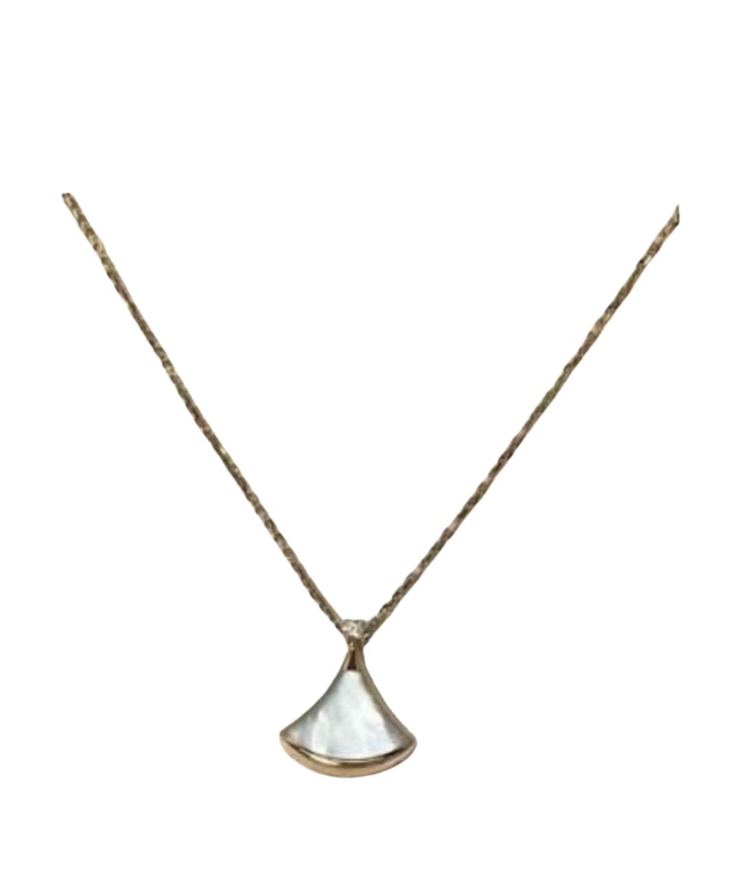 BVLGARI Белая подвеска, фото 1