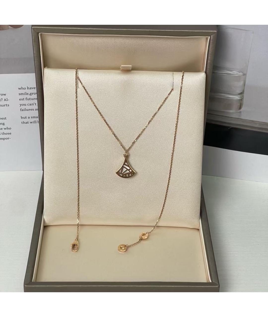 BVLGARI Белая подвеска, фото 4