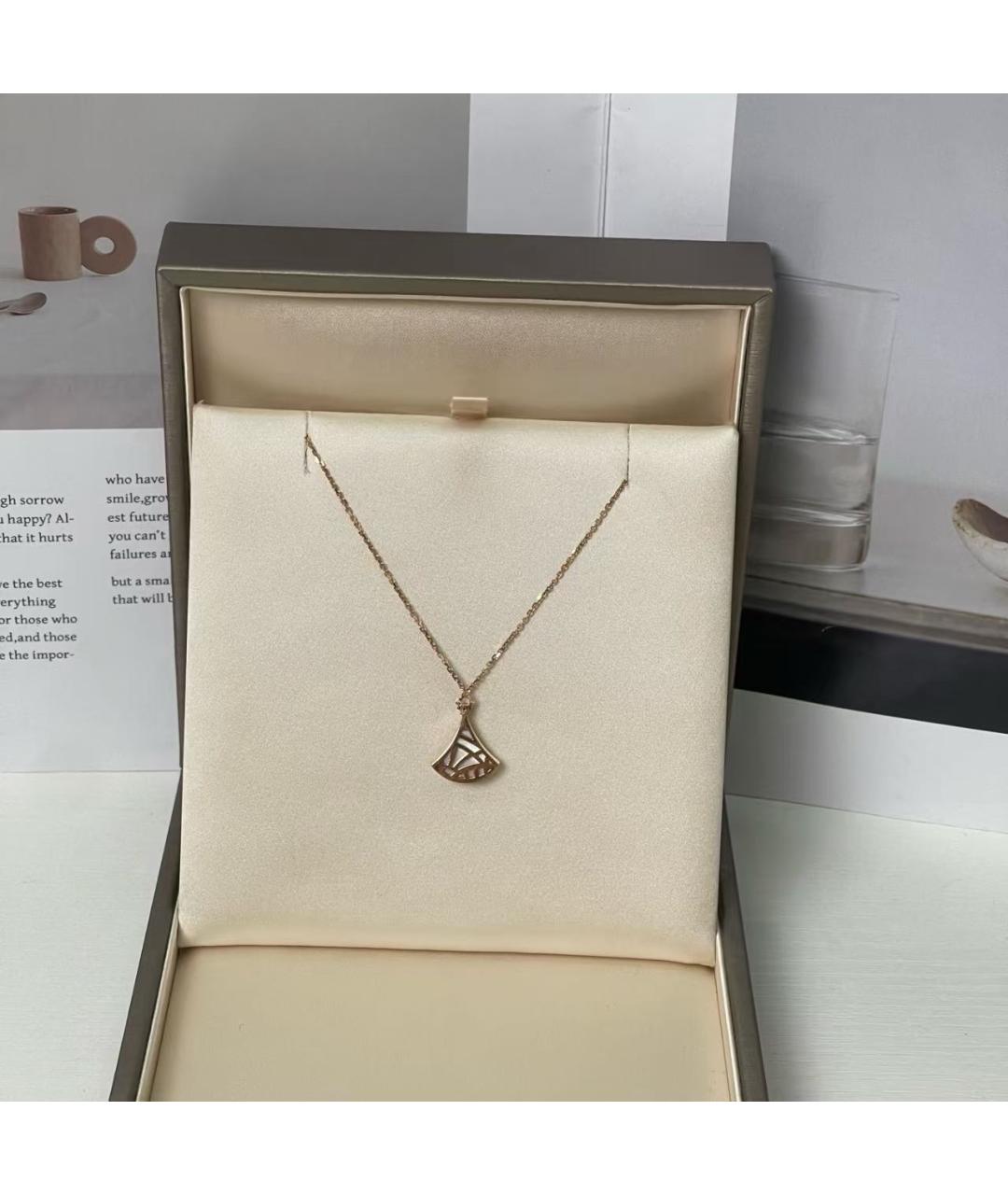 BVLGARI Белая подвеска, фото 5