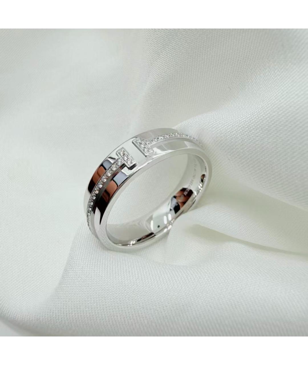 TIFFANY&CO Белое кольцо из белого золота, фото 6