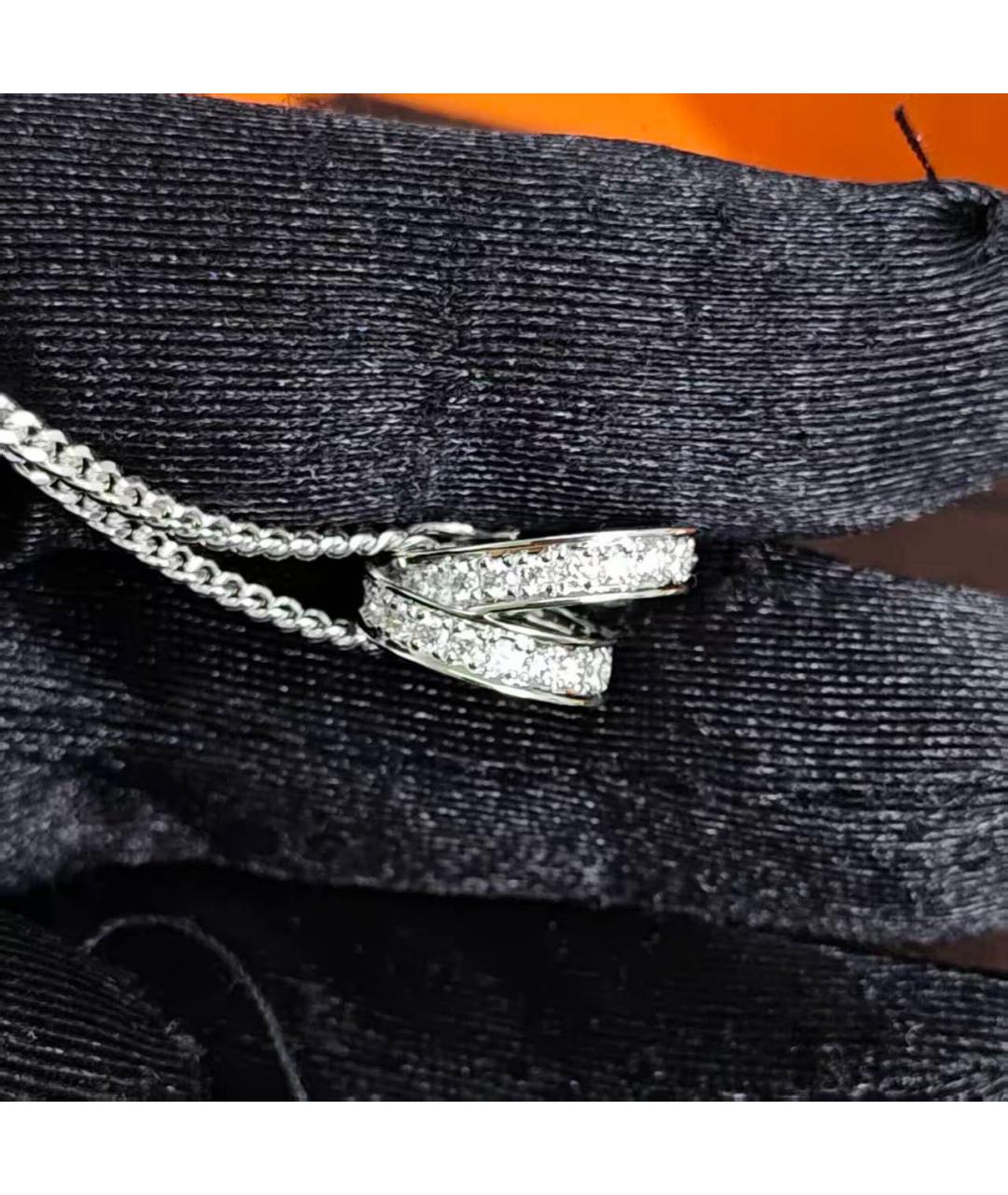 HERMES Белое колье из белого золота, фото 7